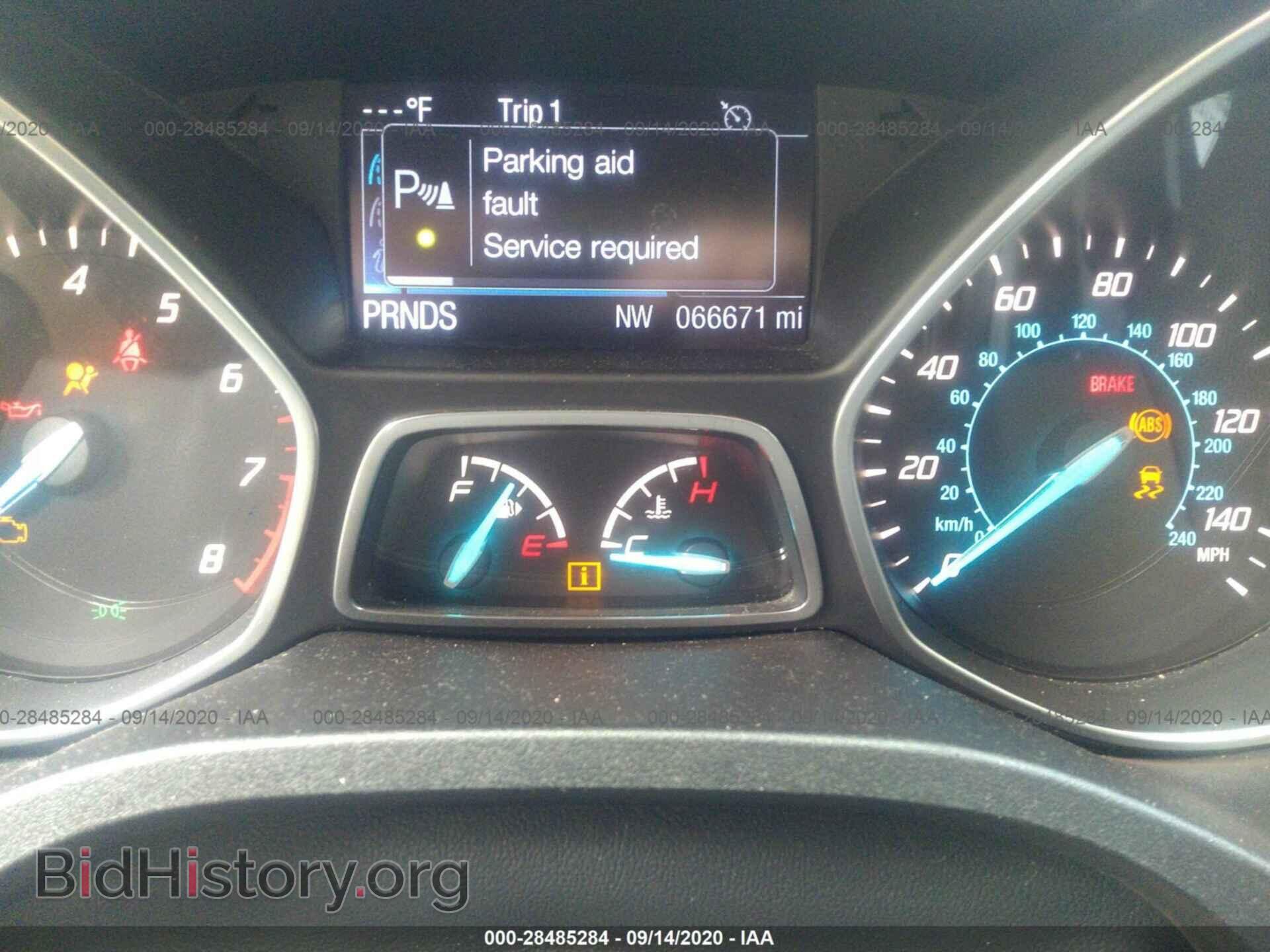 2014 FORD ESCAPE - VIN: 1FMCU0GX9EUB93393 - Фото 7