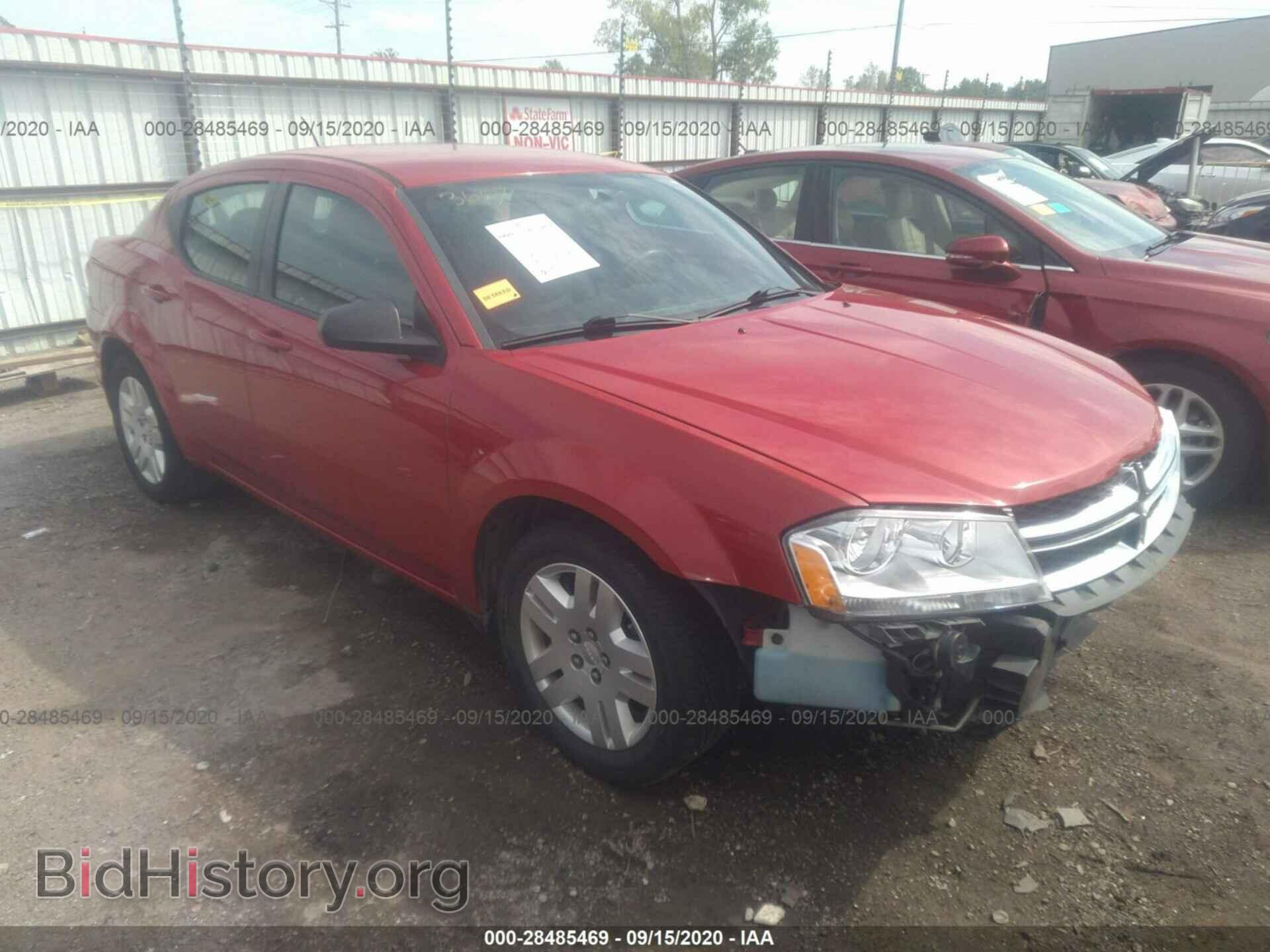 Photo 1C3CDZAB3EN234217 - DODGE AVENGER 2014
