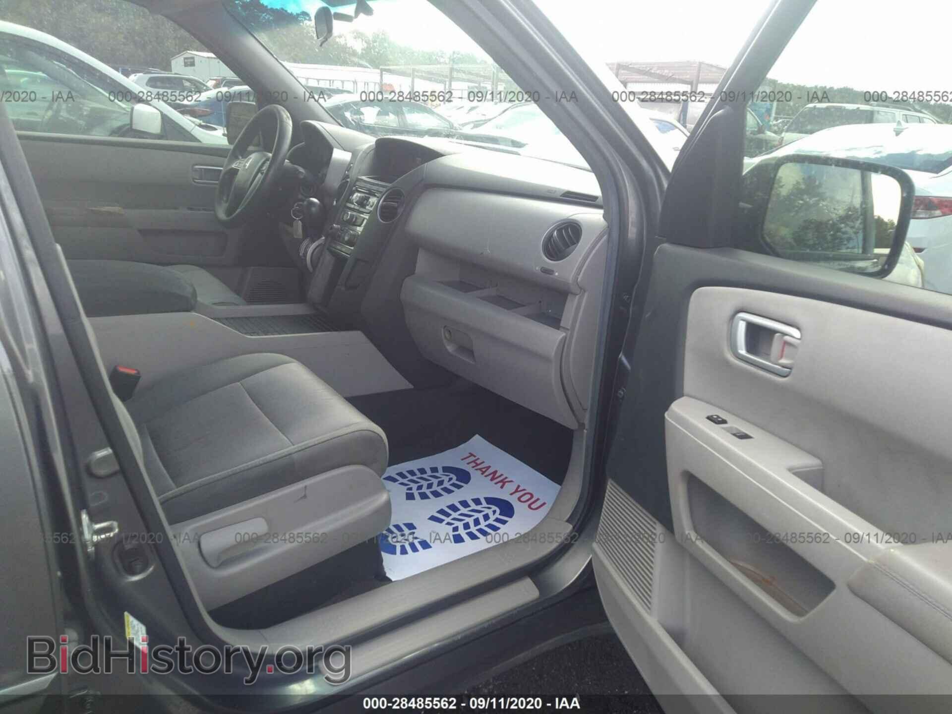 2012 HONDA PILOT - VIN: 5FNYF3H41CB016403 - Фото 5