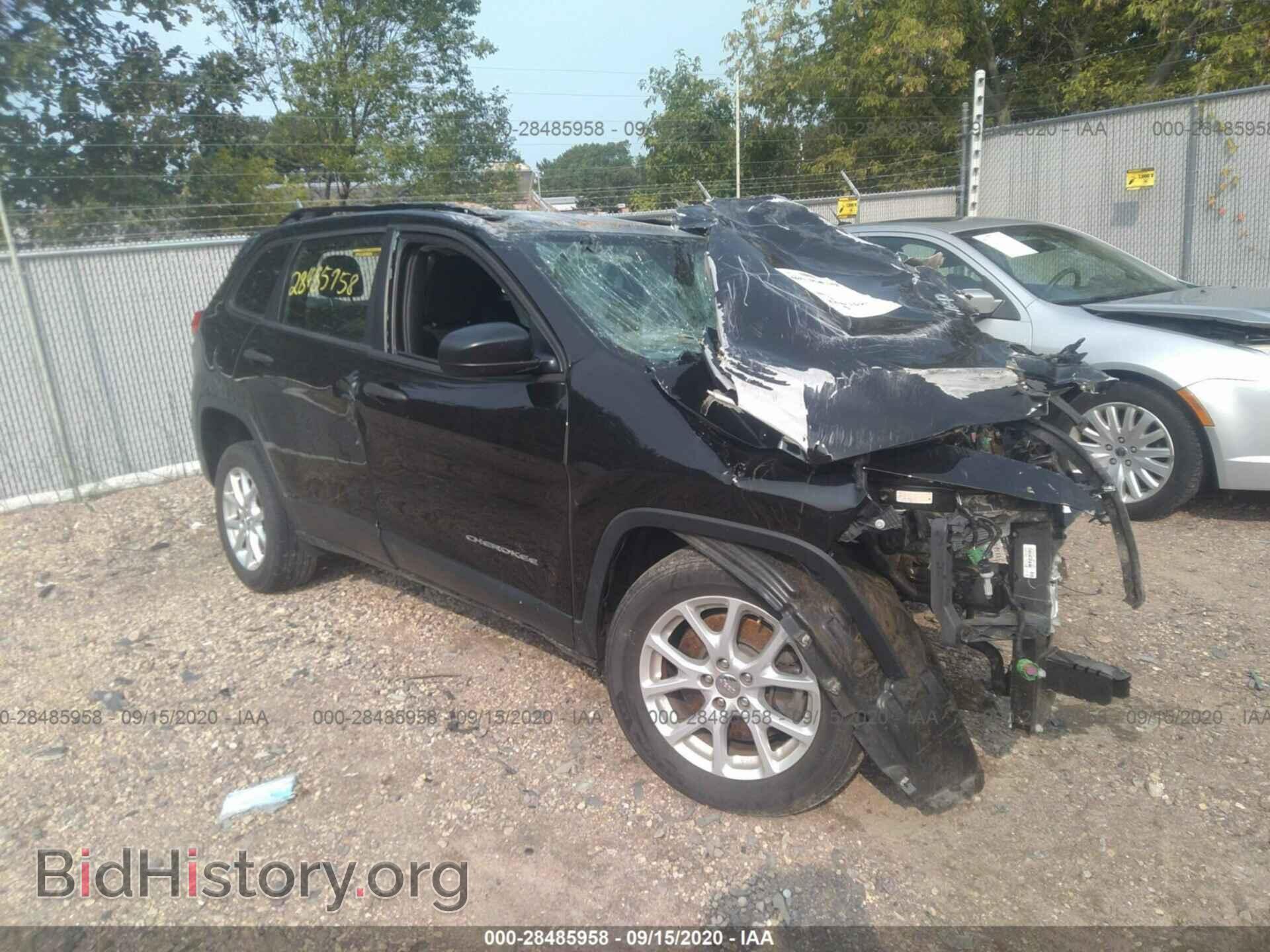 Фотография 1C4PJLAB9GW137460 - JEEP CHEROKEE 2016