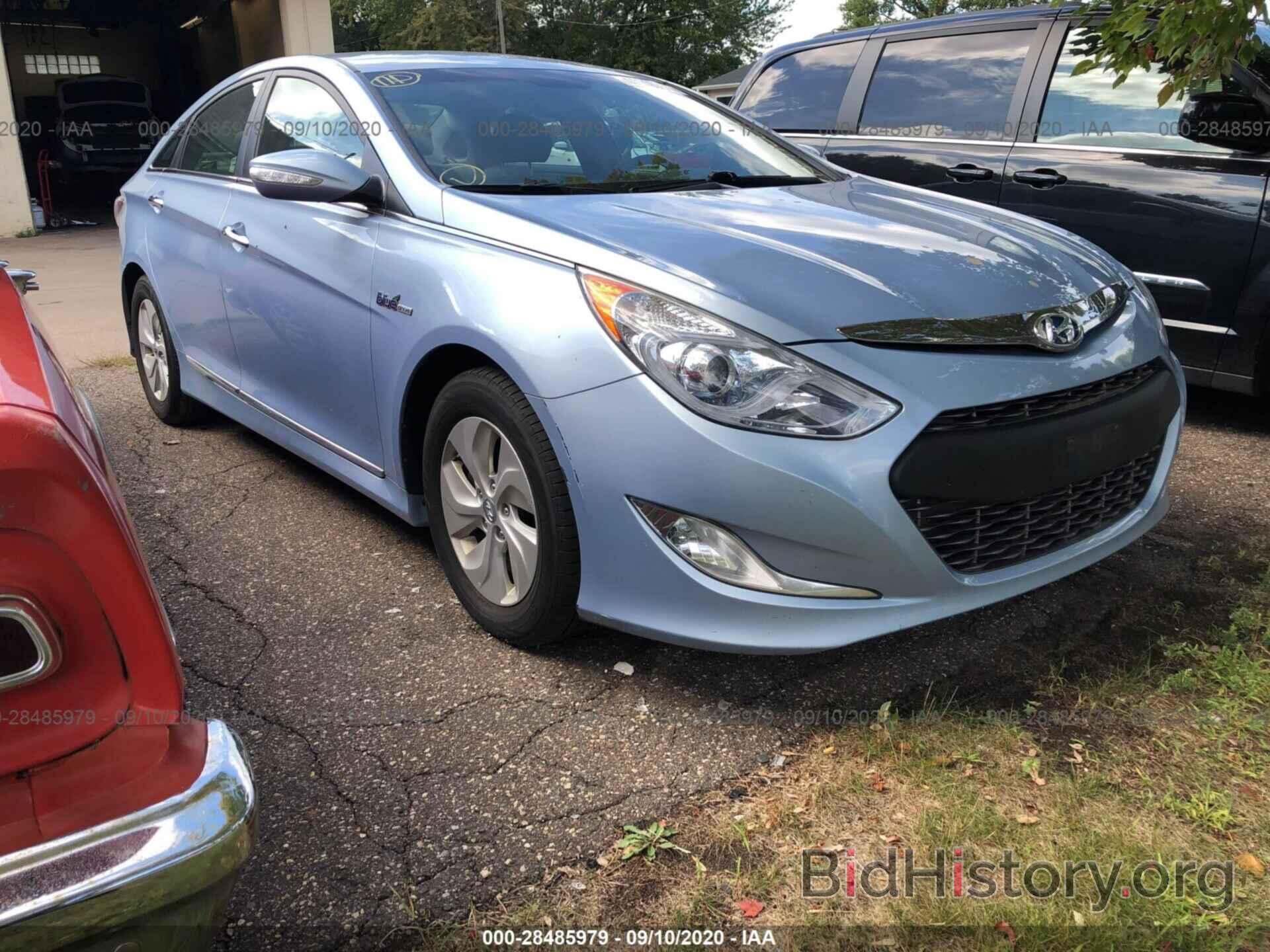 Photo KMHEC4A46DA065582 - HYUNDAI SONATA HYBRID 2013