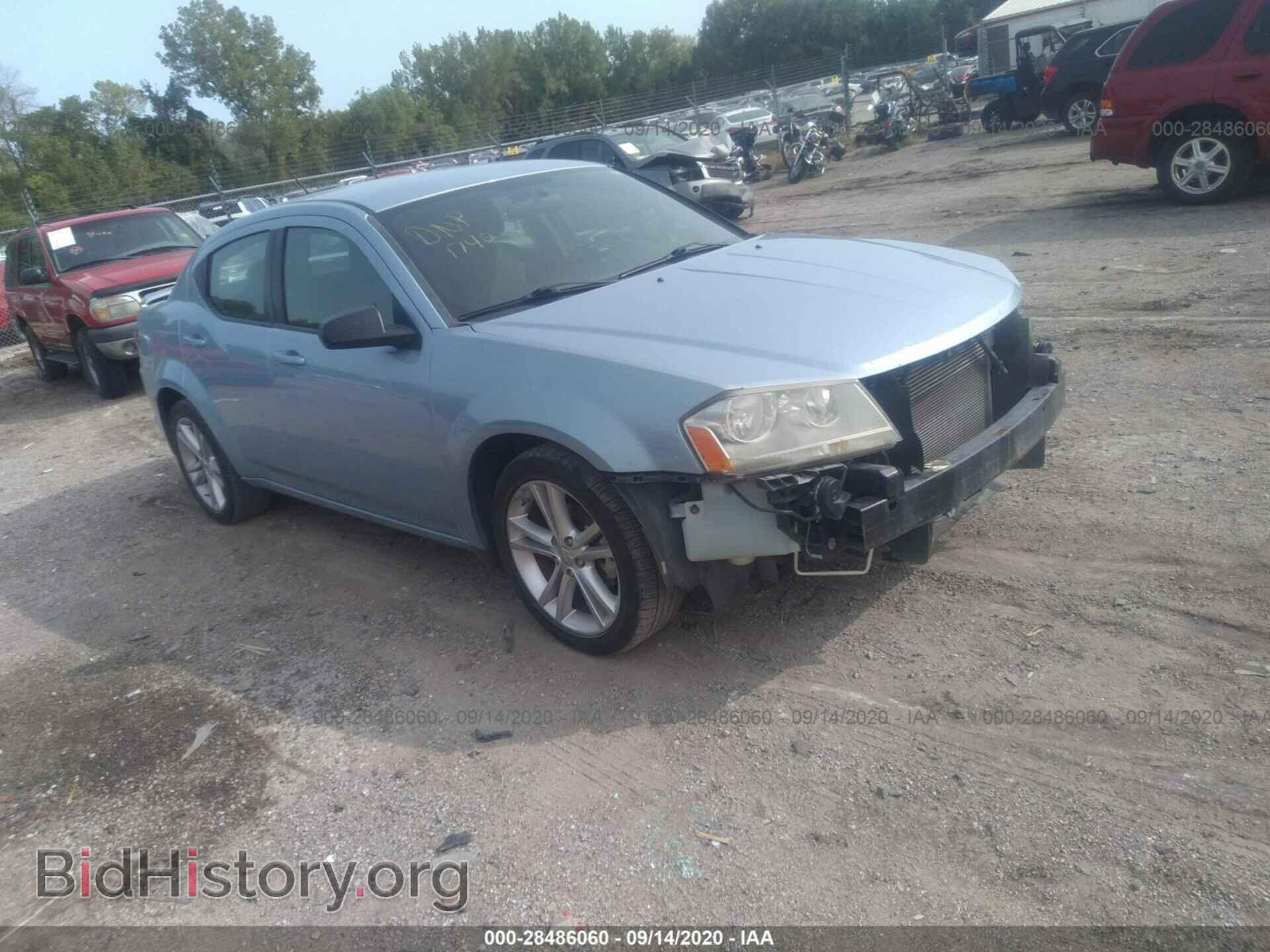 Фотография 1C3CDZAG8DN521742 - DODGE AVENGER 2013