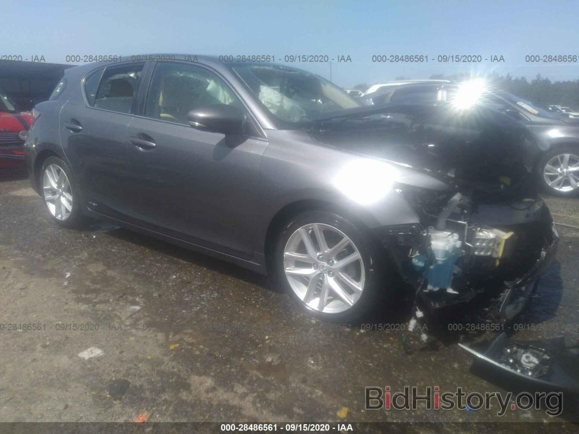 Photo JTHKD5BH1E2183626 - LEXUS CT 200H 2014