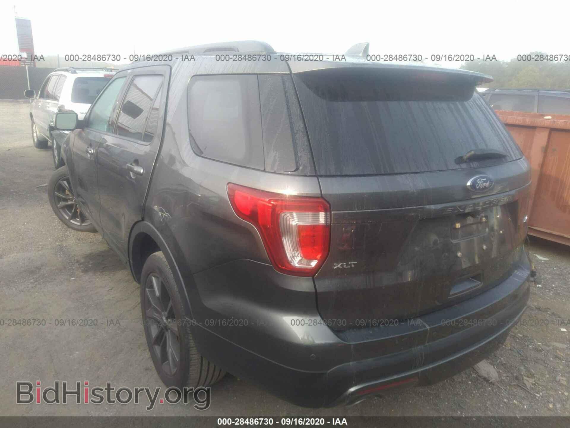 2017 FORD EXPLORER - VIN: 1FM5K8D85HGA72812 - Фото 3