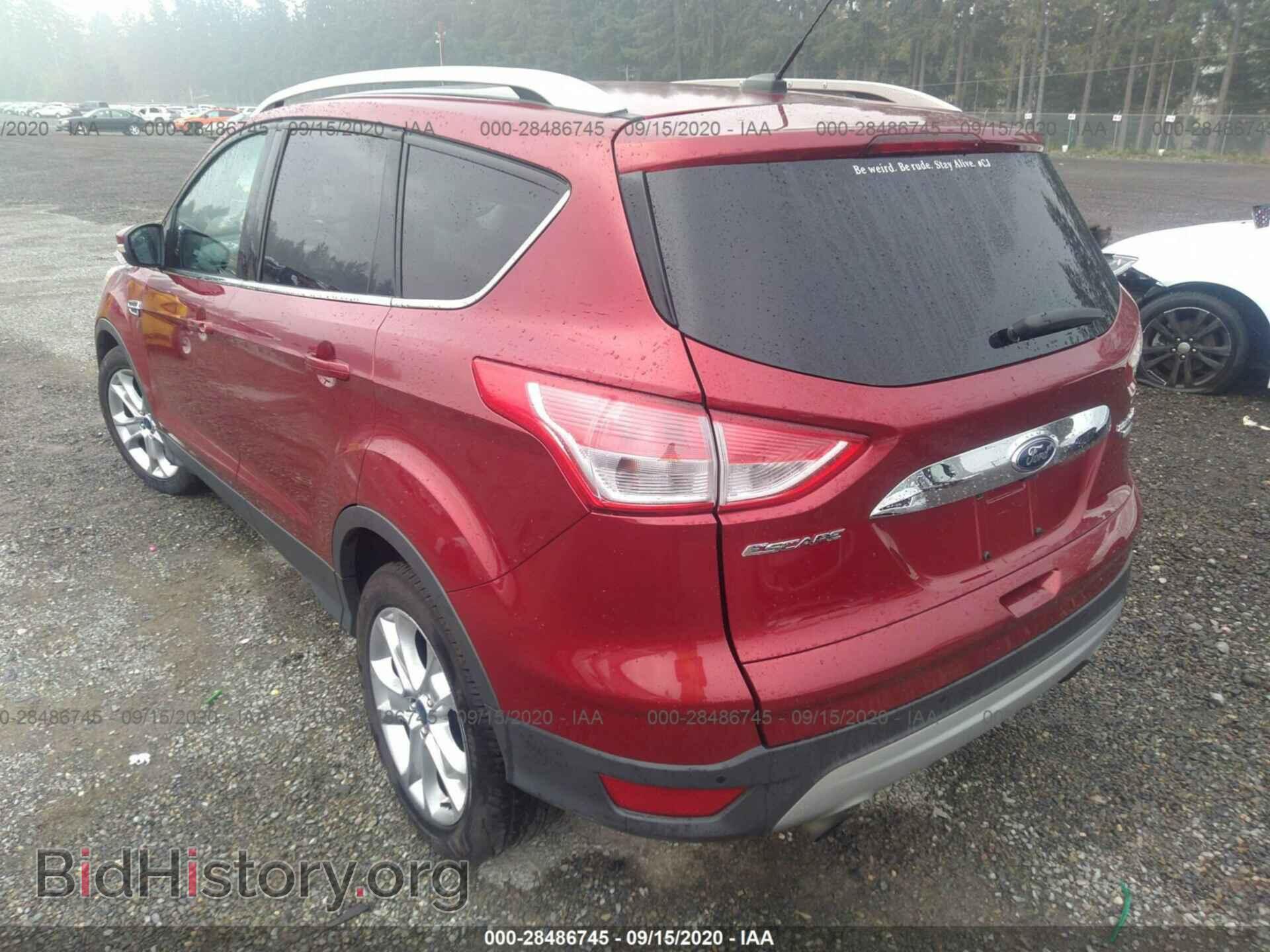 2014 FORD ESCAPE - VIN: 1FMCU9J99EUD18830 - Фото 3