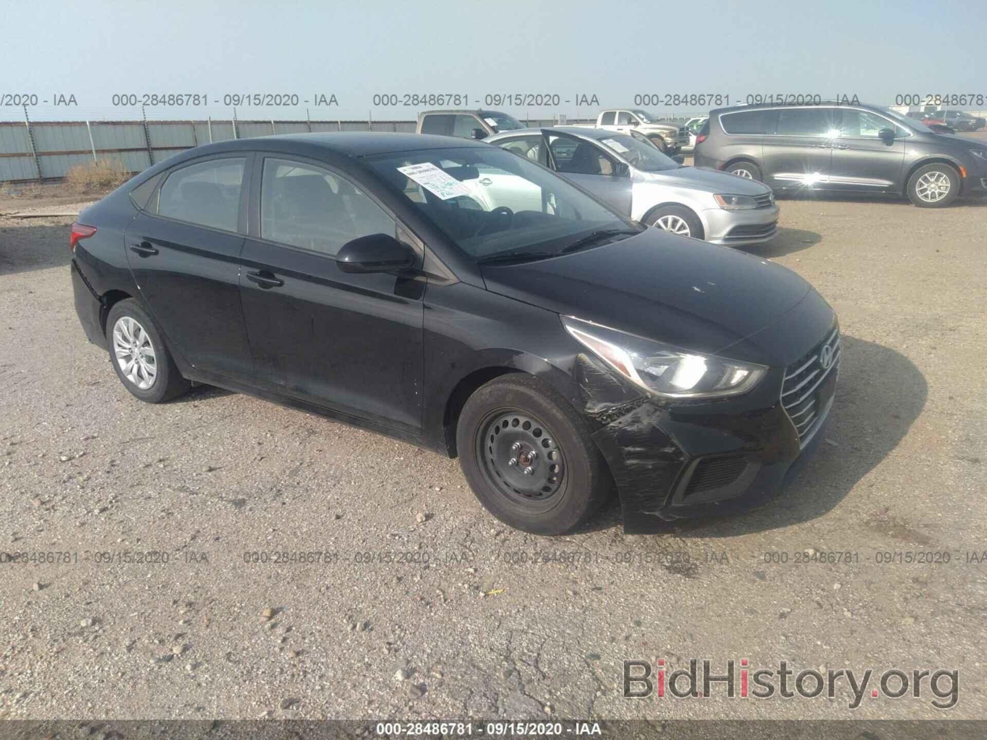 Photo 3KPC24A3XKE039065 - HYUNDAI ACCENT 2019