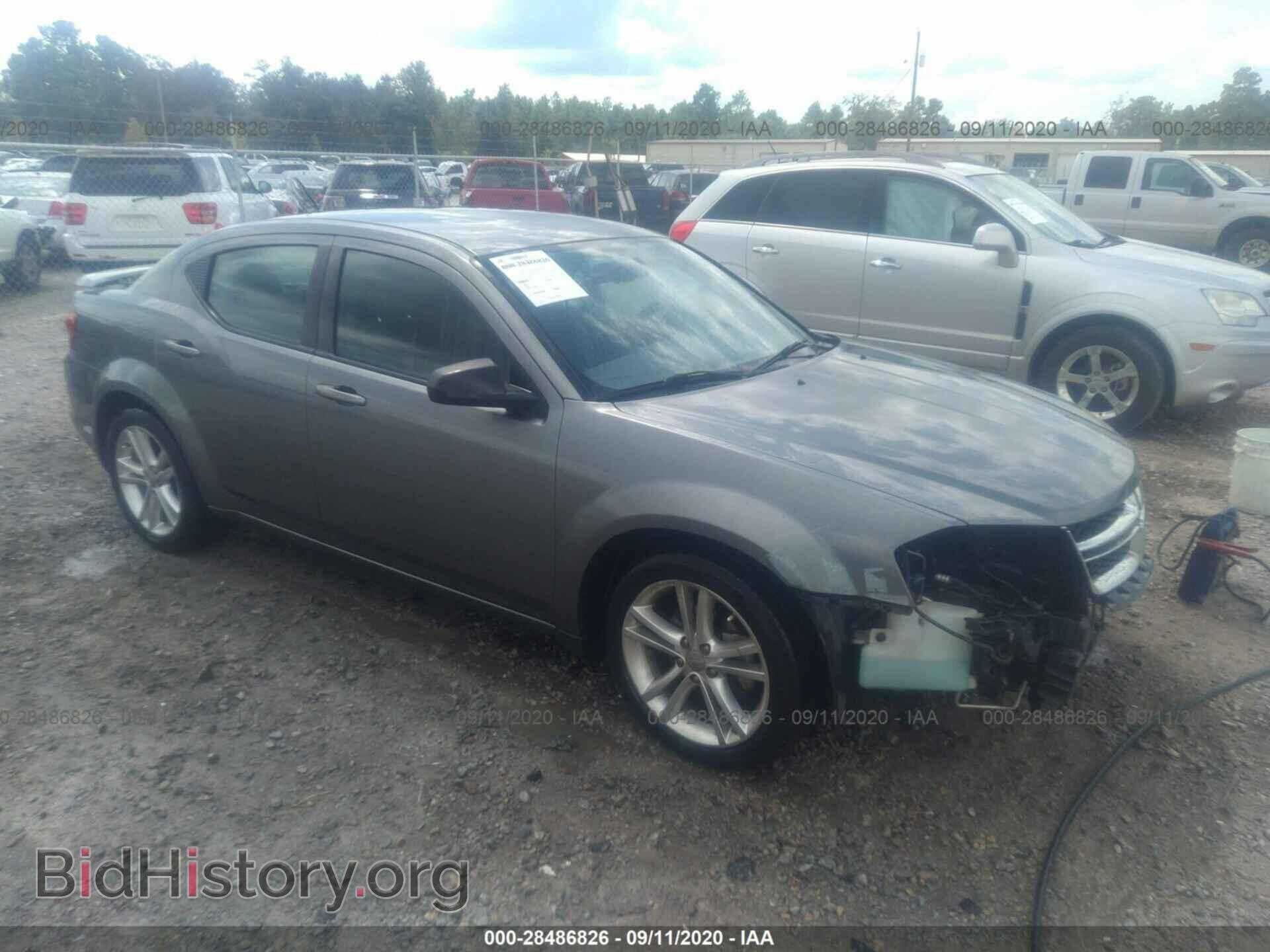 Photo 1C3CDZAG7CN280528 - DODGE AVENGER 2012