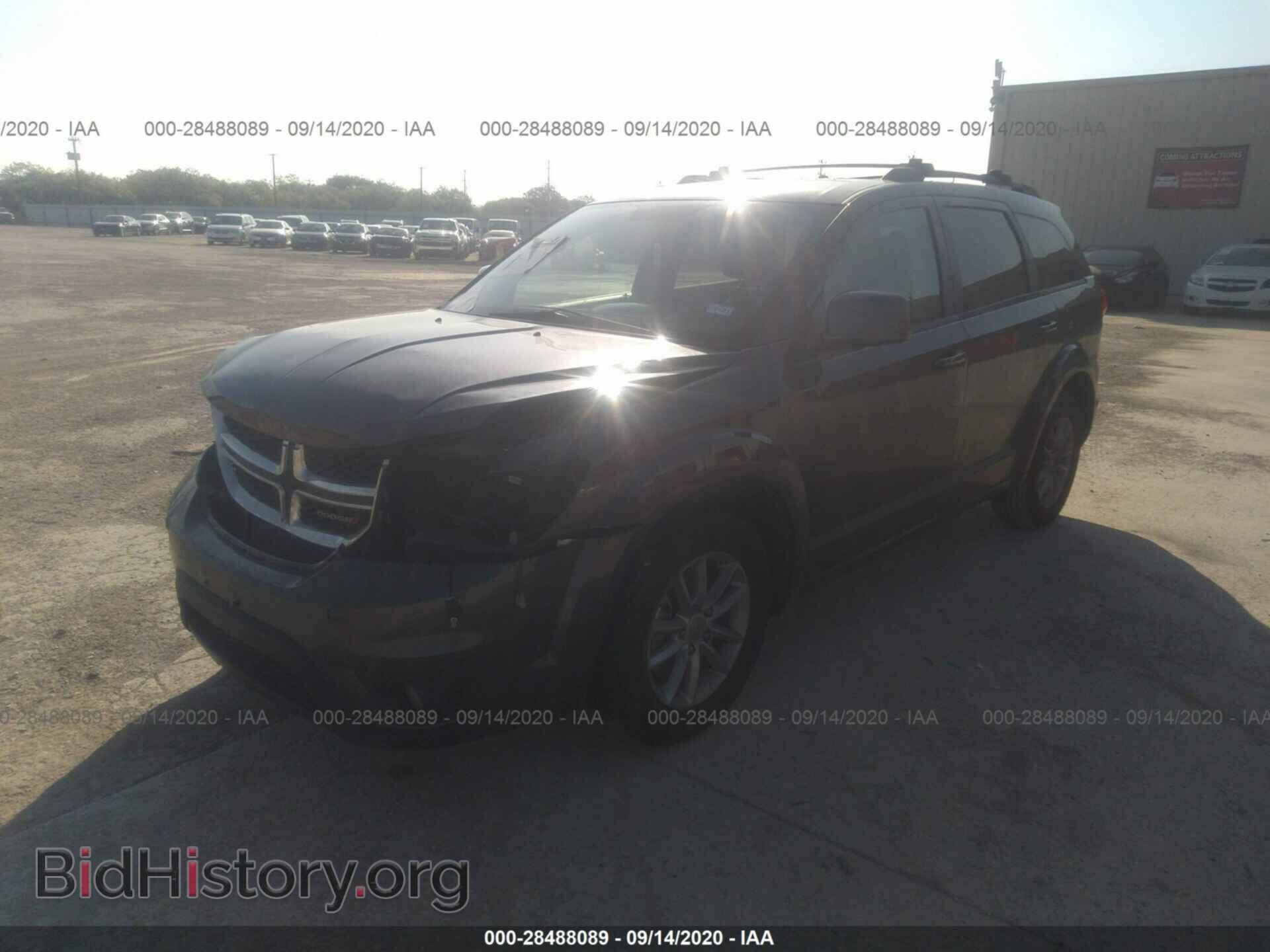 2016 DODGE JOURNEY - VIN: 3C4PDCBB4GT162567 - Фото 2