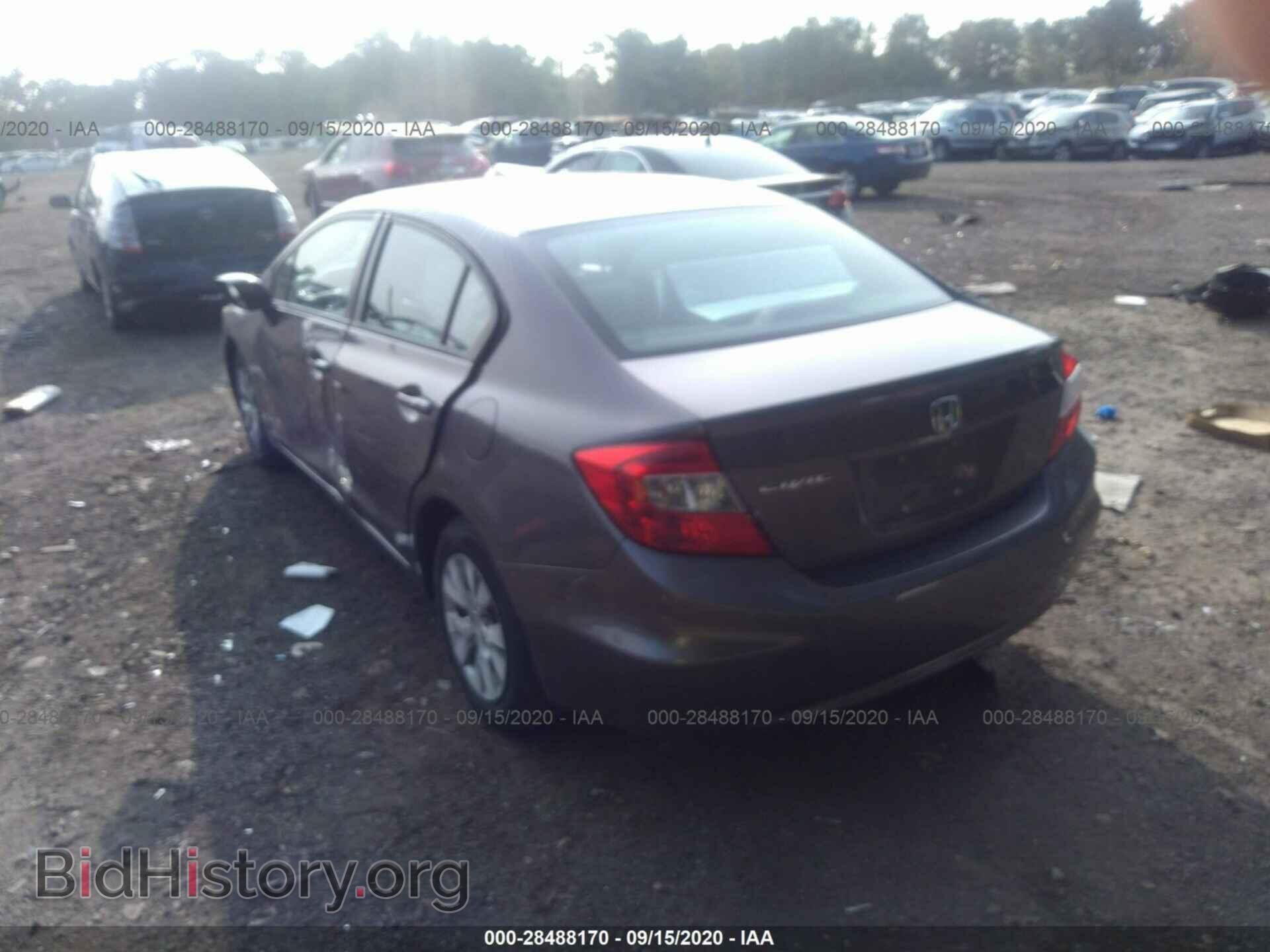 2012 HONDA CIVIC SDN - VIN: 19XFB2F50CE384912 - Фото 3