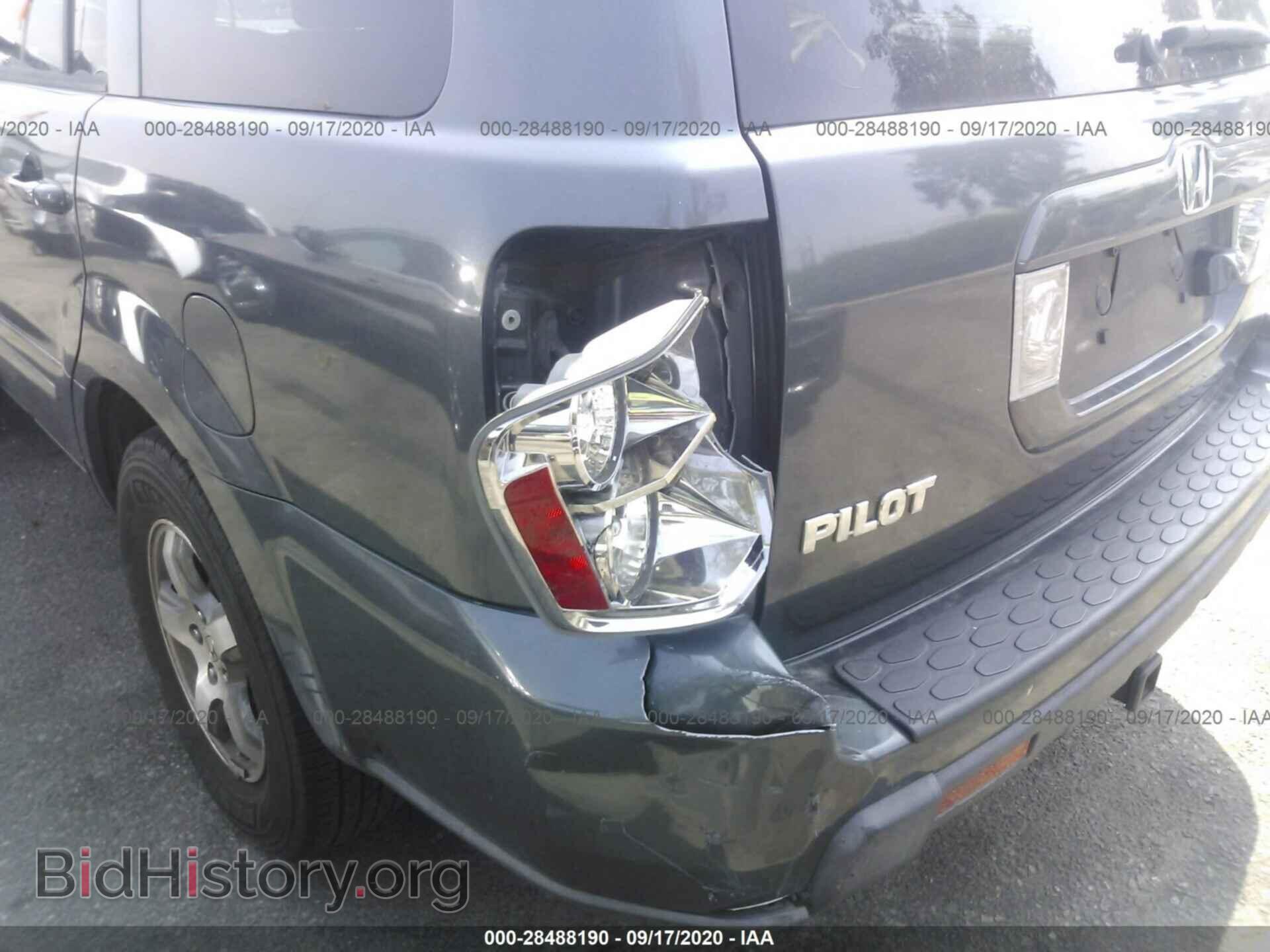 2006 HONDA PILOT - VIN: 5FNYF28716B040290 - Фото 6