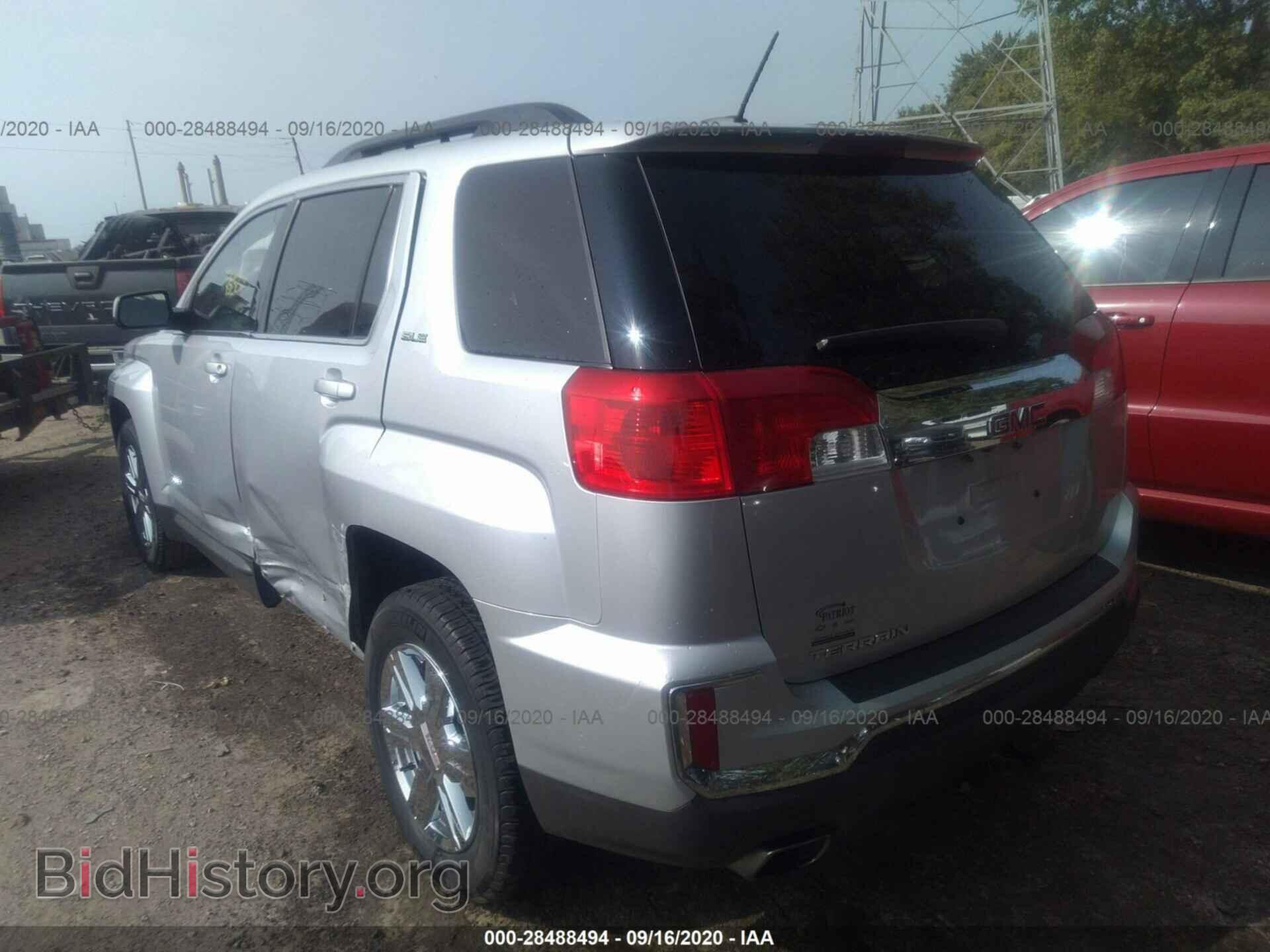 2016 GMC TERRAIN - VIN: 2GKFLNE39G6111668 - Фото 3