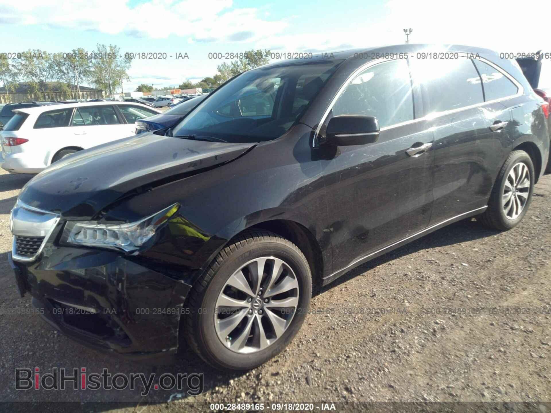 2014 ACURA MDX - VIN: 5FRYD4H60EB046877 - Фото 2