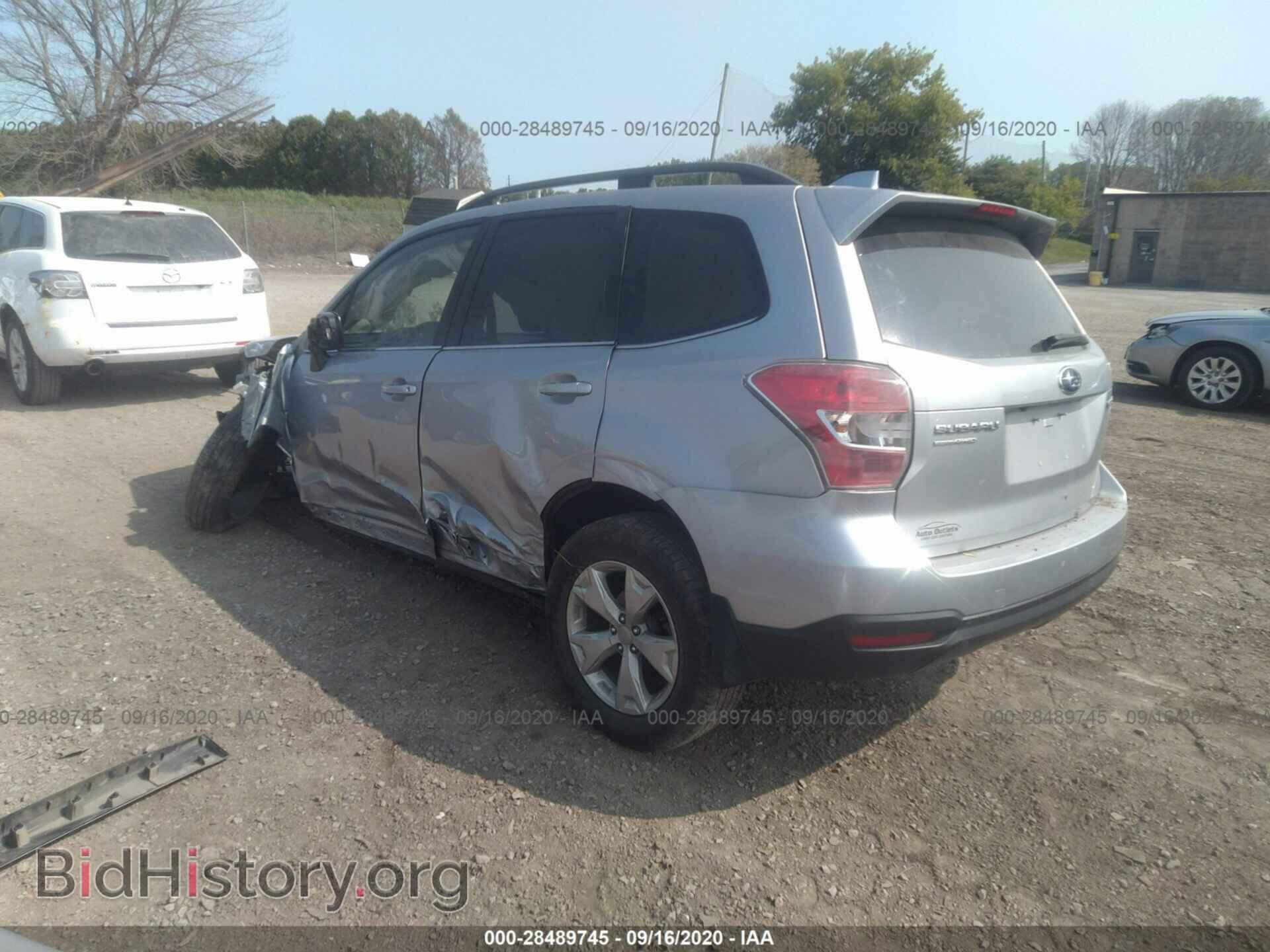 2016 SUBARU FORESTER - VIN: JF2SJAKC9GH548224 - Фото 3