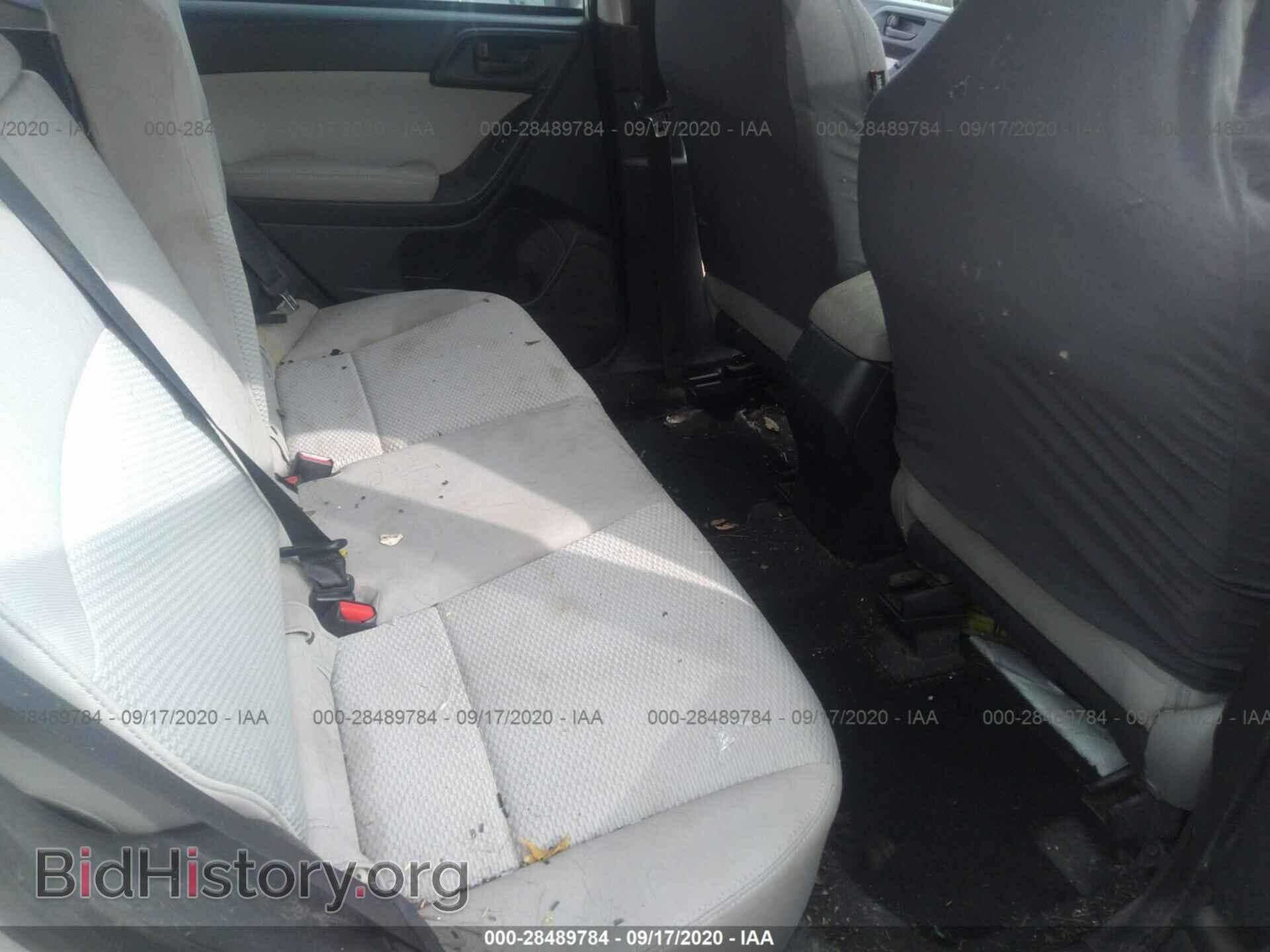 2016 SUBARU FORESTER - VIN: JF2SJADC4GH514205 - Фото 8