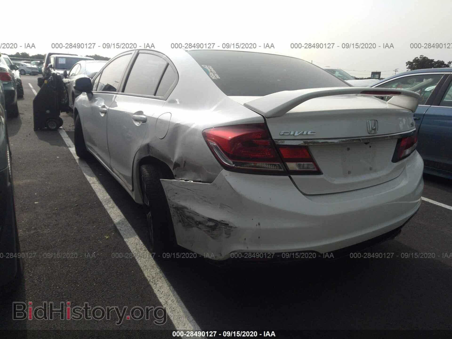 2013 HONDA CIVIC SDN - VIN: 2HGFB6E50DH708781 - Фото 3