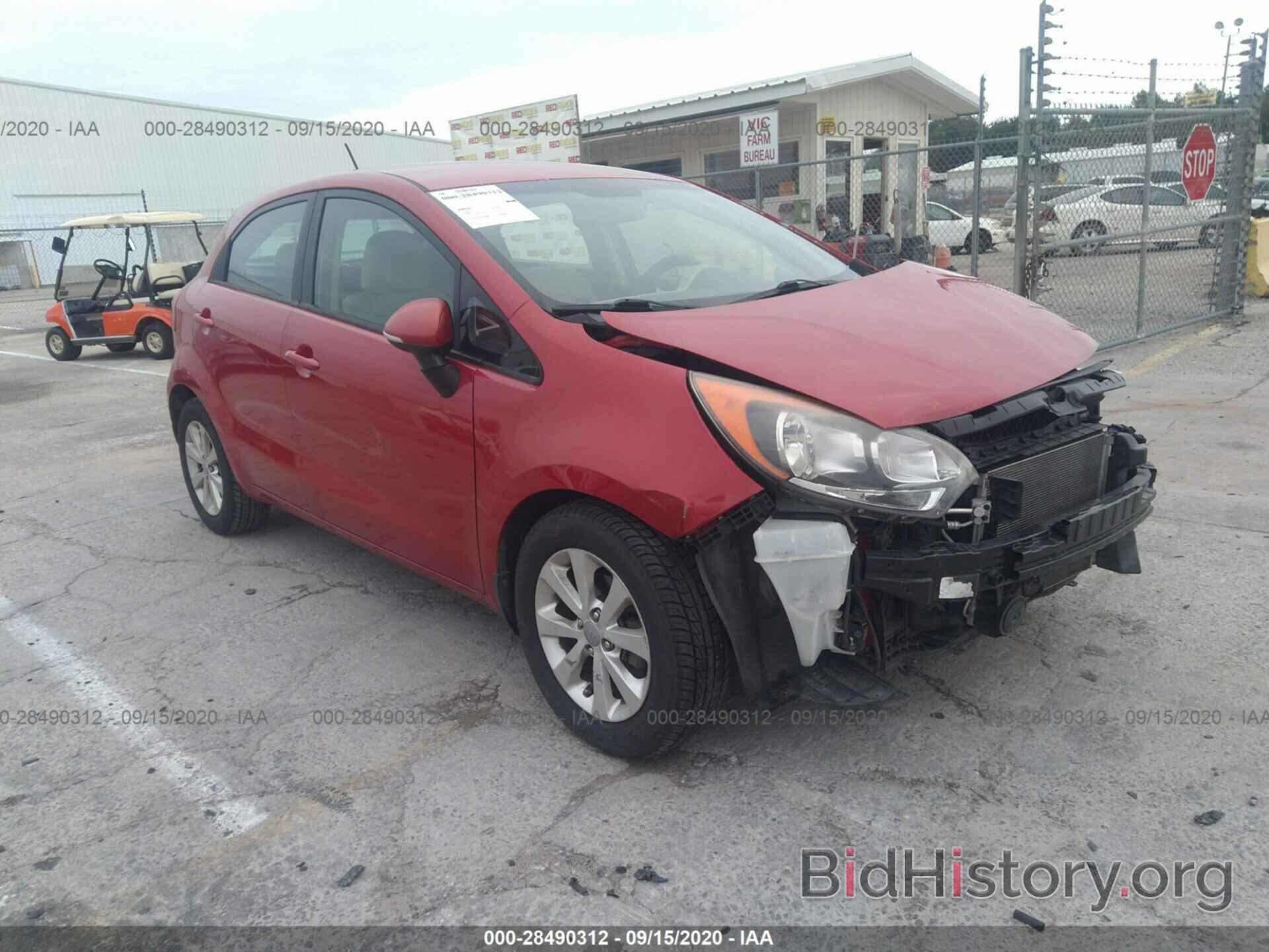 Фотография KNADN5A32C6028180 - KIA RIO 2012