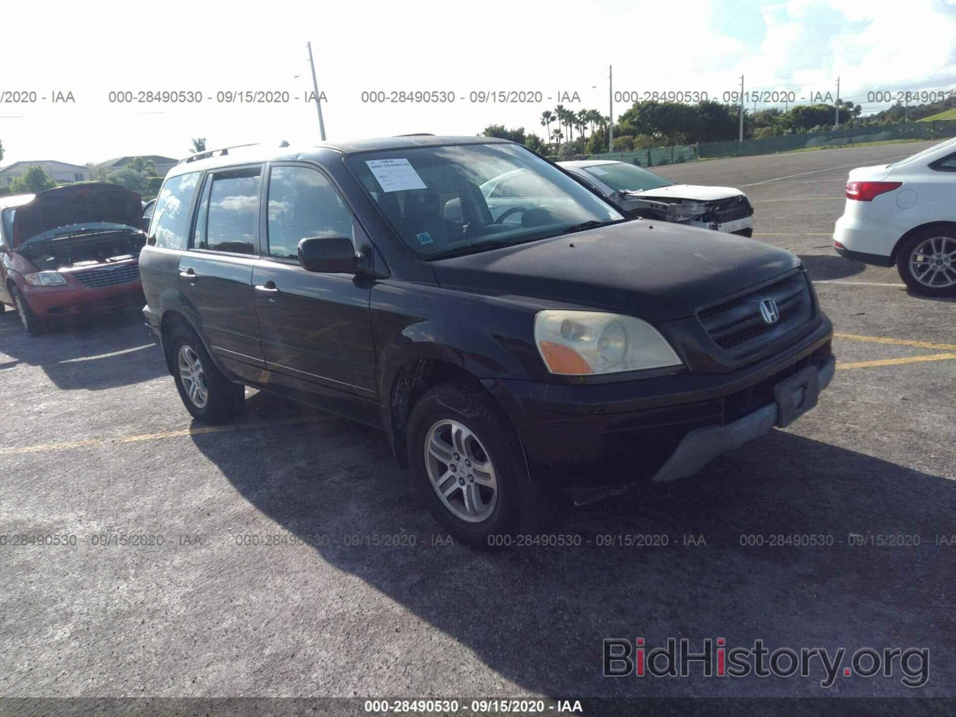 Photo 2HKYF186X4H545406 - HONDA PILOT 2004