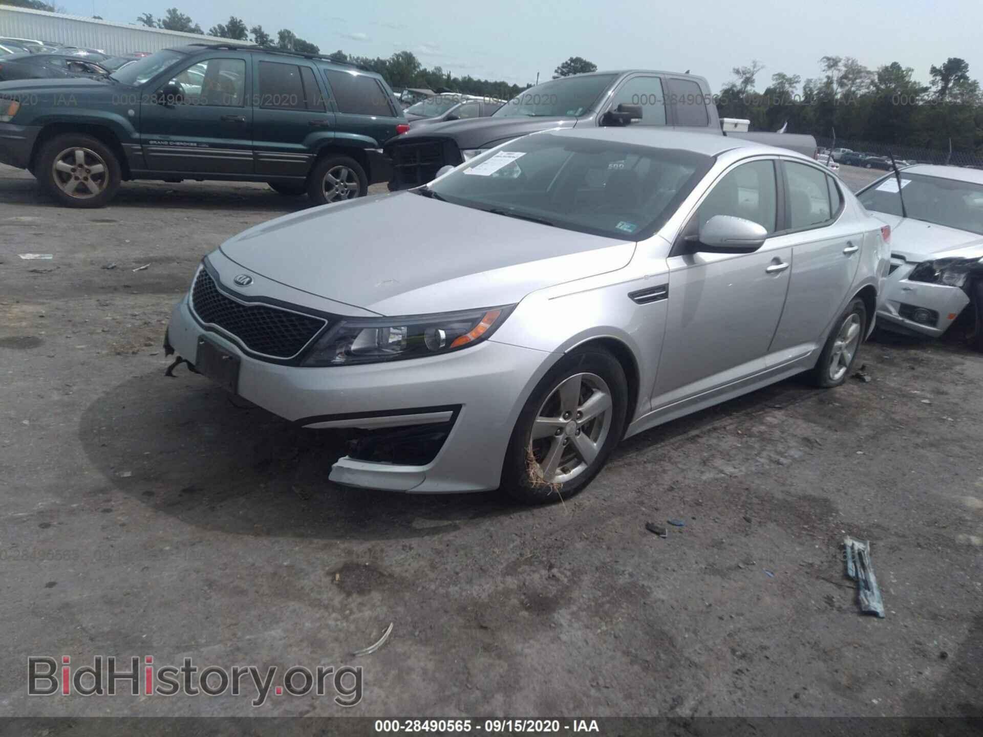 2015 KIA OPTIMA - VIN: 5XXGM4A70FG357899 - Фото 2