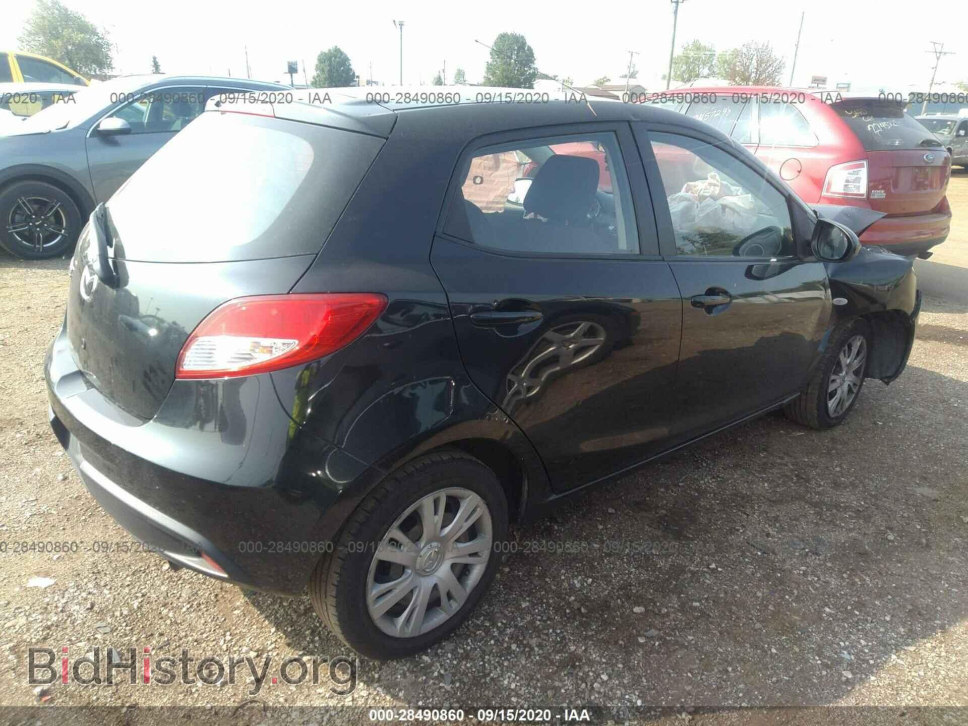 2014 MAZDA MAZDA2 - VIN: JM1DE1KZ9E0180980 - Фото 4