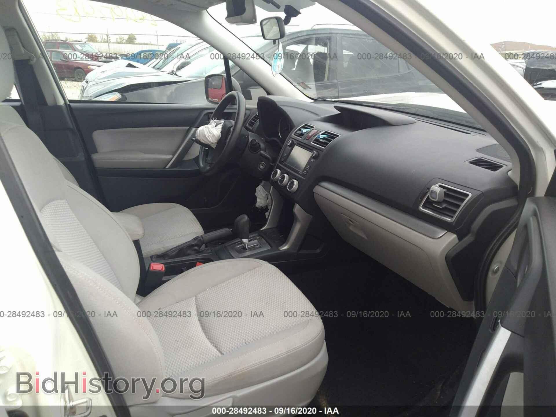 2016 SUBARU FORESTER - VIN: JF2SJAAC5GH545970 - Фото 5