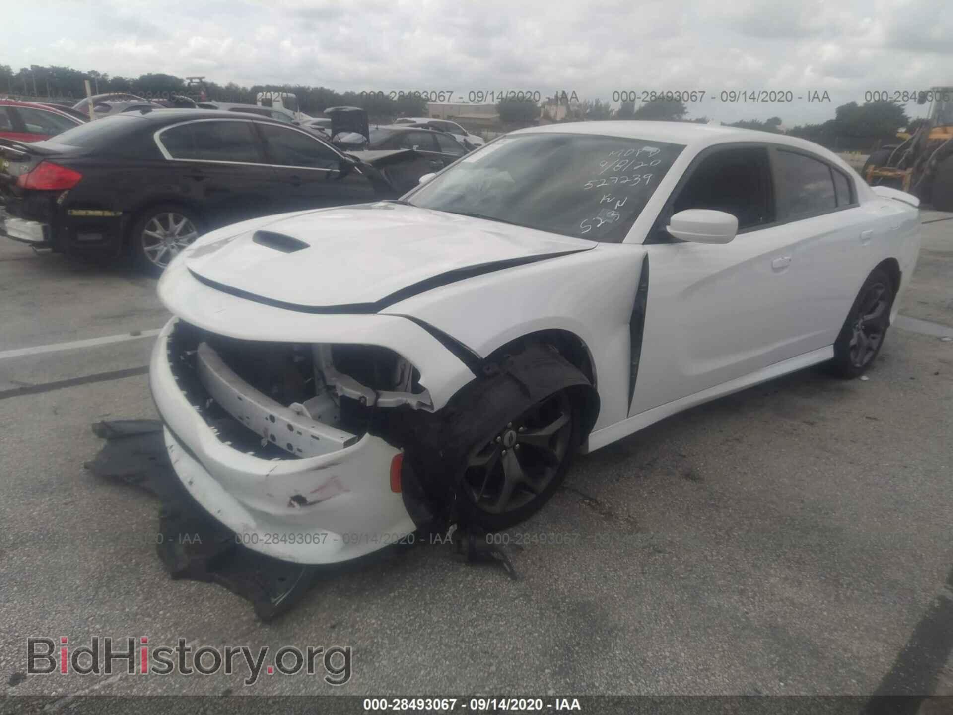 2019 DODGE CHARGER - VIN: 2C3CDXHG7KH527239 - Фото 2