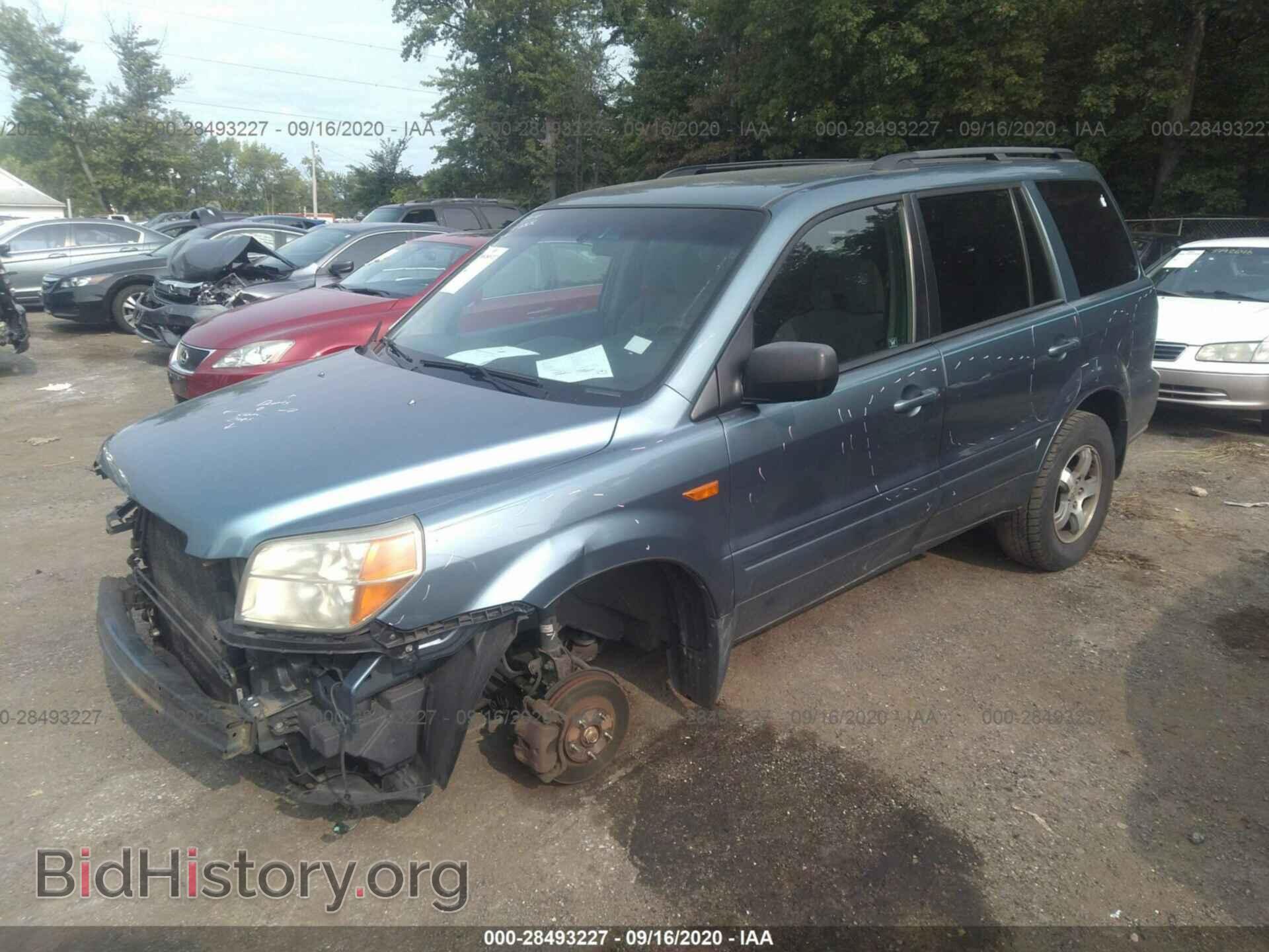 2006 HONDA PILOT - VIN: 5FNYF18416B023764 - Фото 2