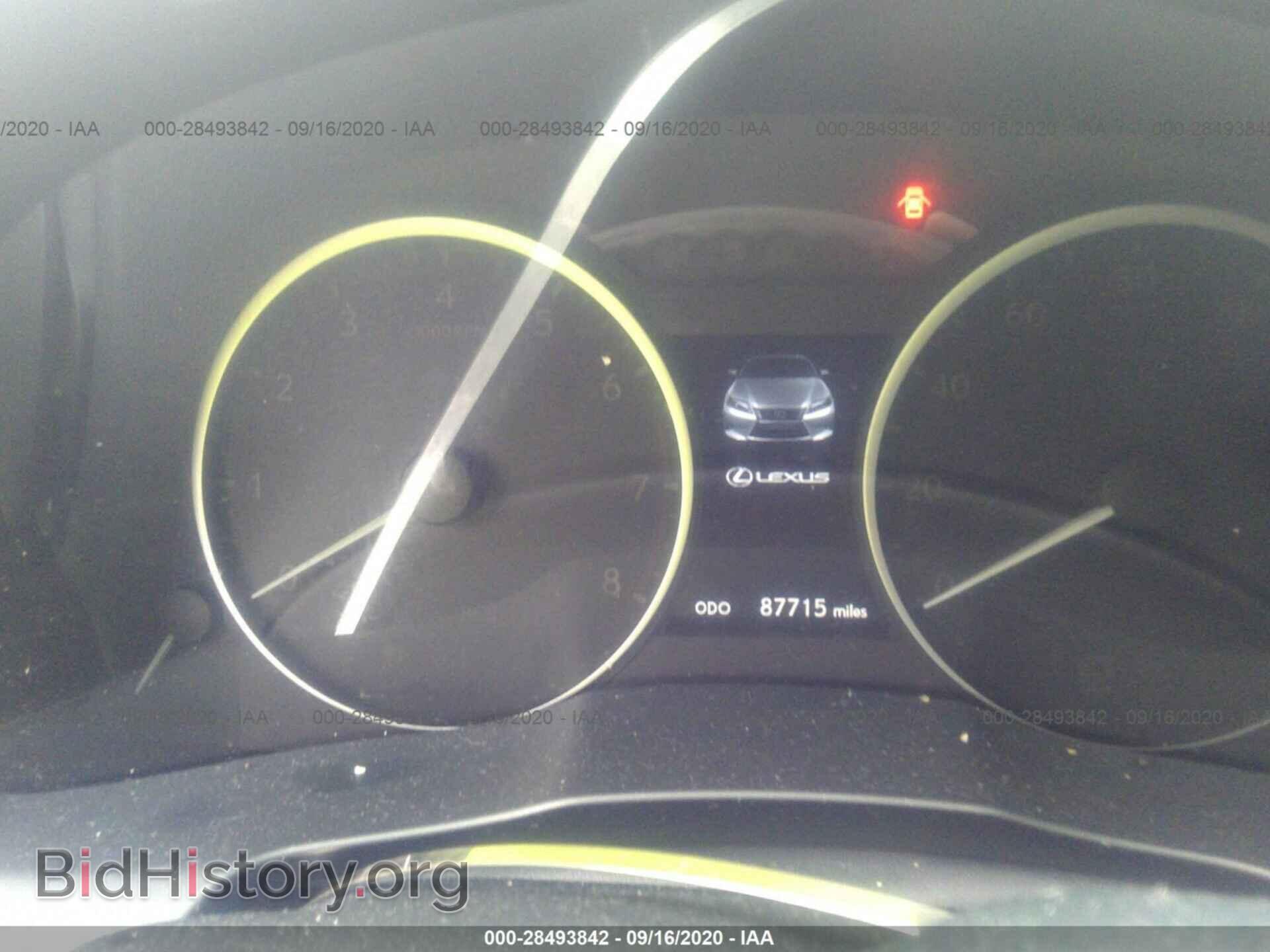 2013 LEXUS ES 350 - VIN: JTHBK1GG4D2030302 - Фото 7