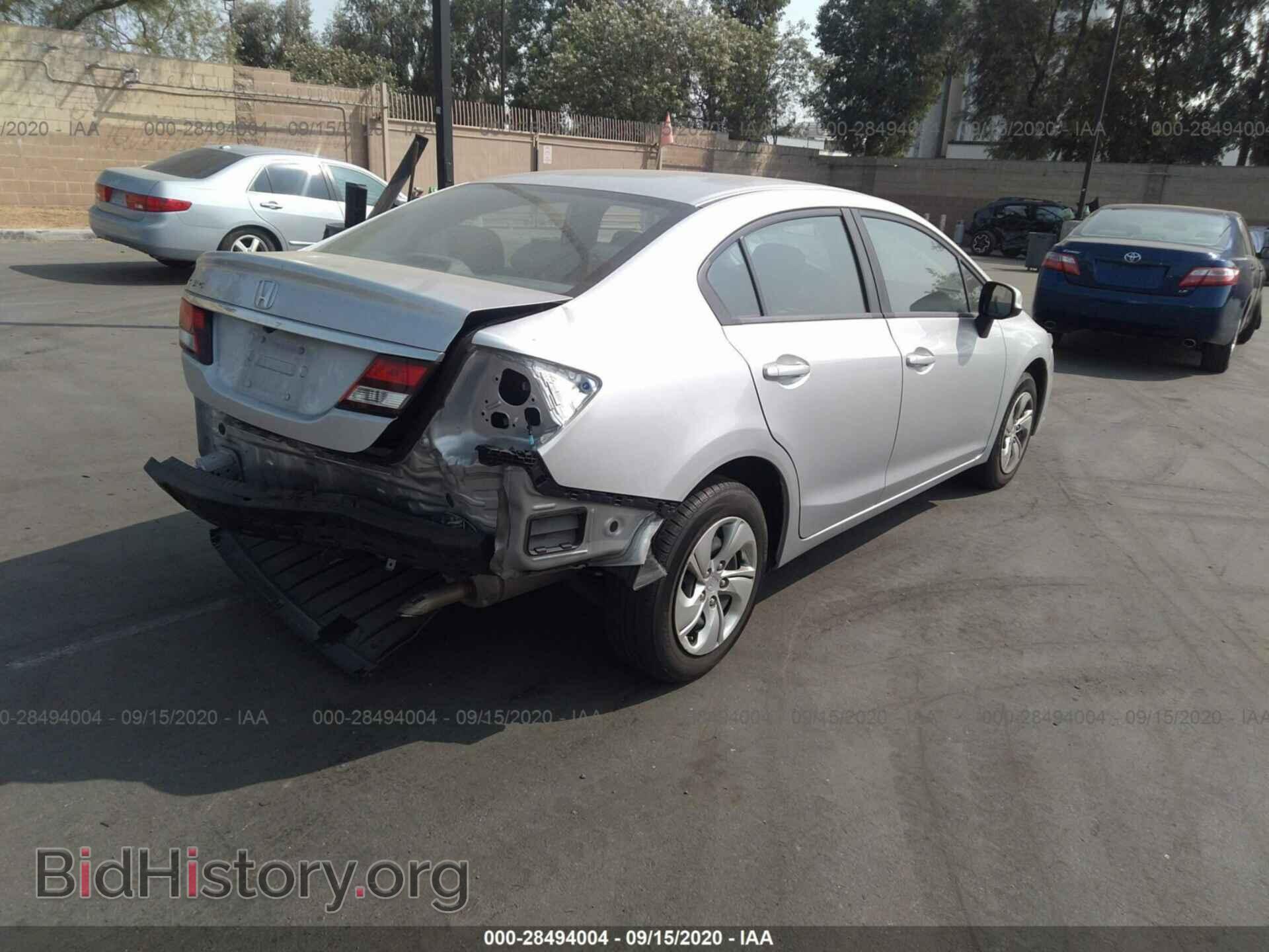 2013 HONDA CIVIC SDN - VIN: 19XFB2F52DE229070 - Фото 4