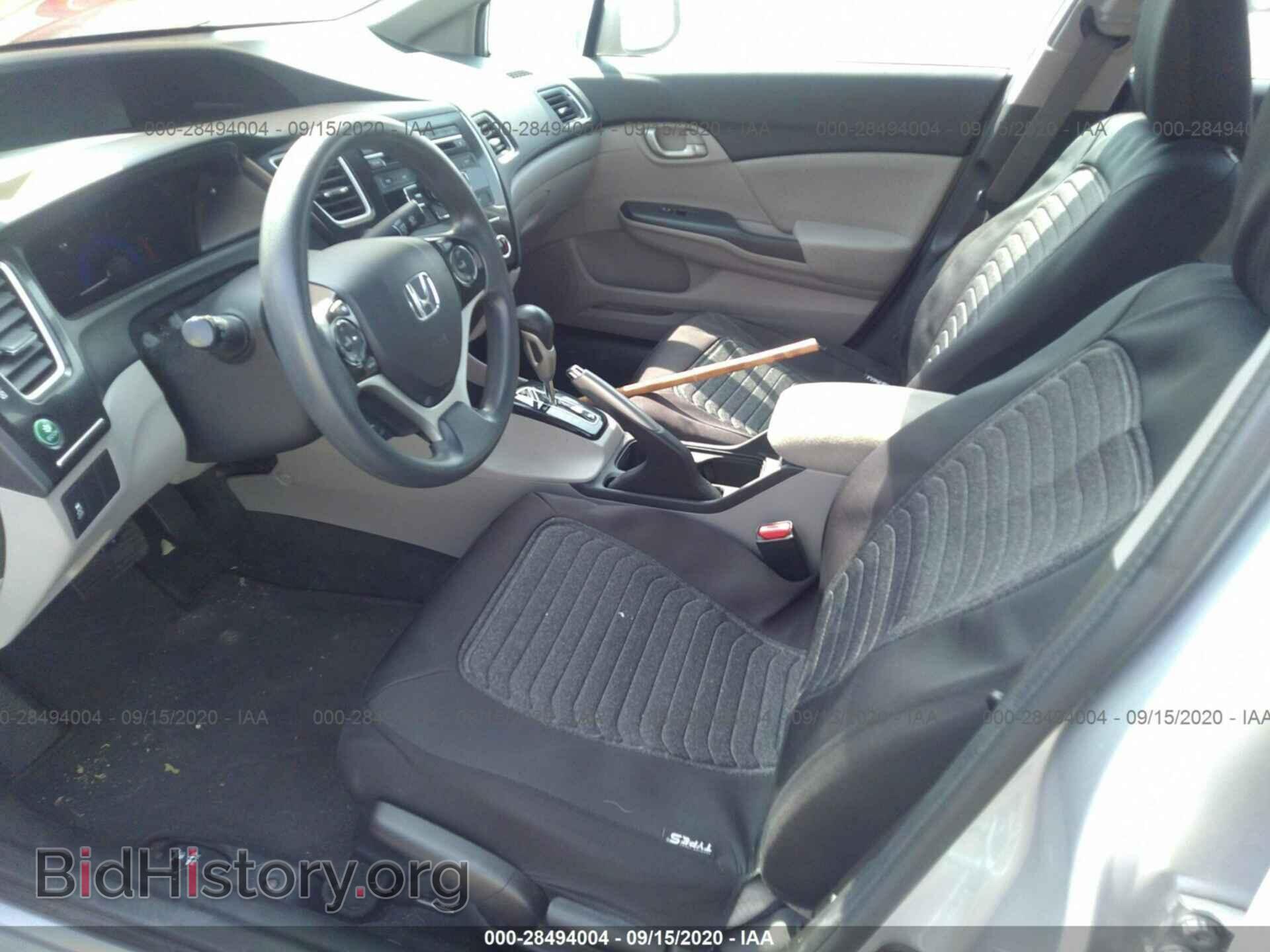 2013 HONDA CIVIC SDN - VIN: 19XFB2F52DE229070 - Фото 5