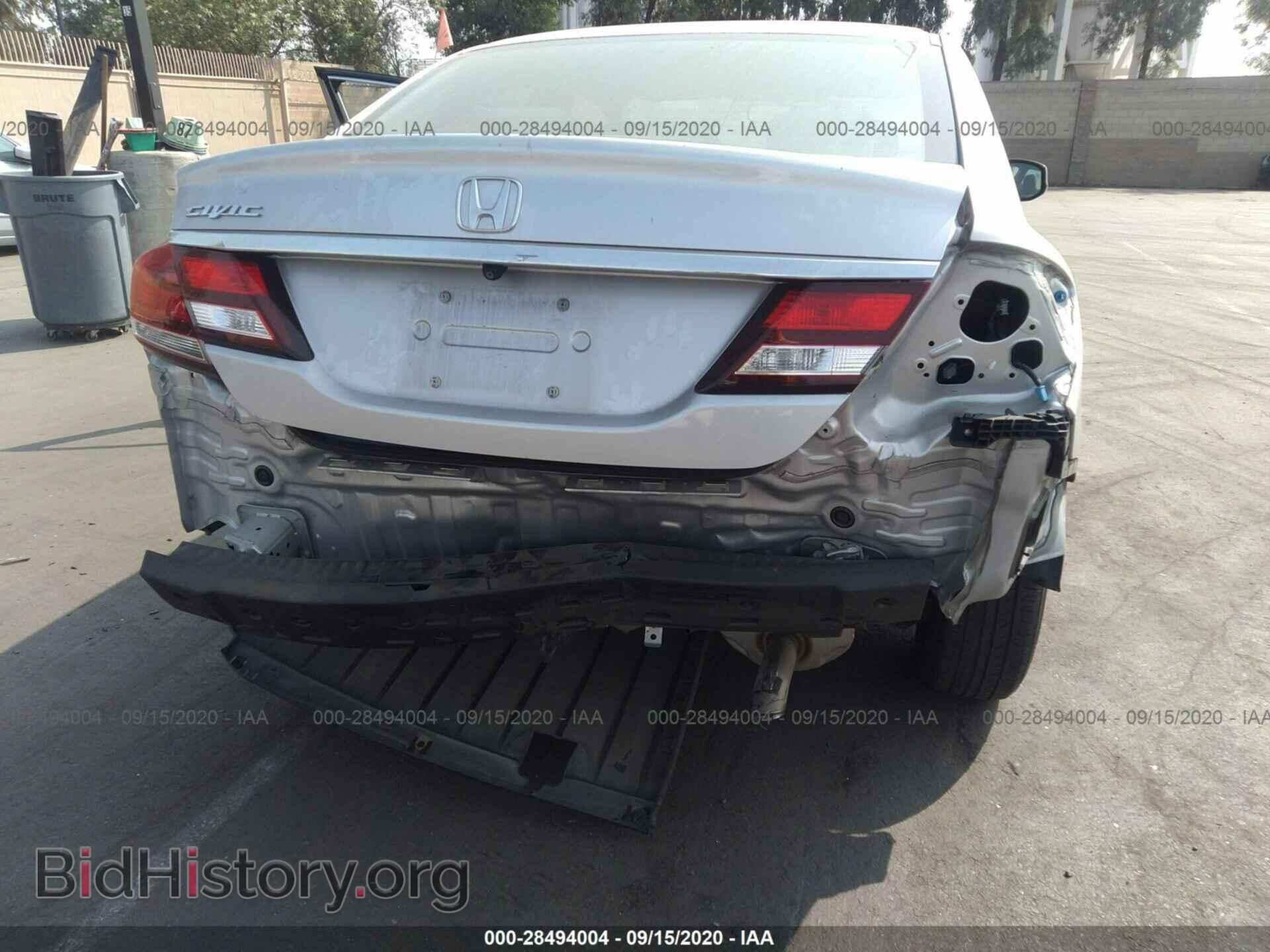 2013 HONDA CIVIC SDN - VIN: 19XFB2F52DE229070 - Фото 6