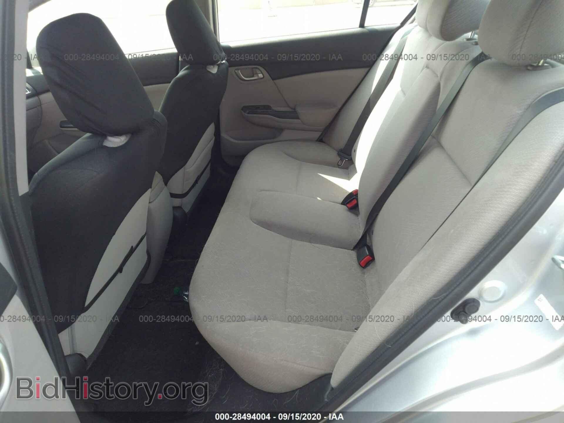 2013 HONDA CIVIC SDN - VIN: 19XFB2F52DE229070 - Фото 8