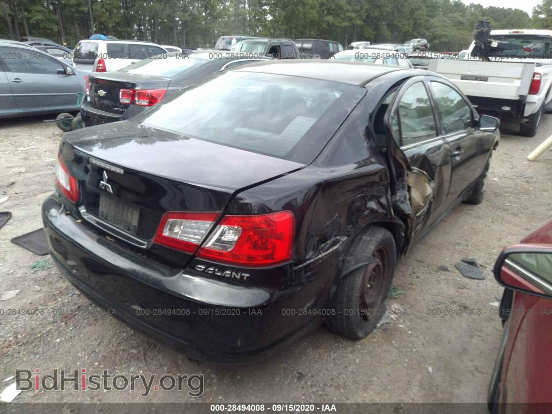 2011 MITSUBISHI GALANT - VIN: 4A32B3FF7BE008258 - Фото 4