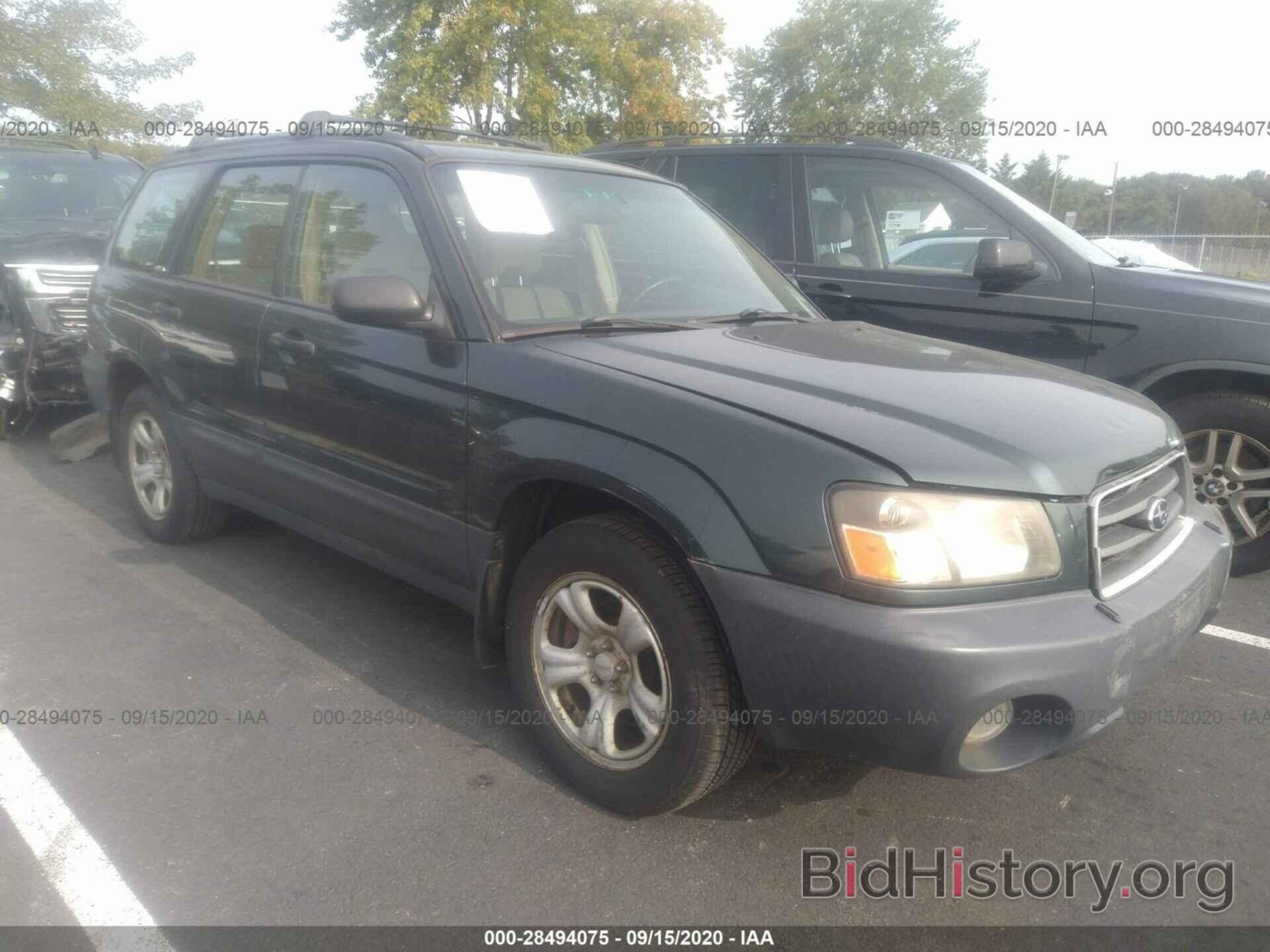 Фотография JF1SG63633H740354 - SUBARU FORESTER 2003