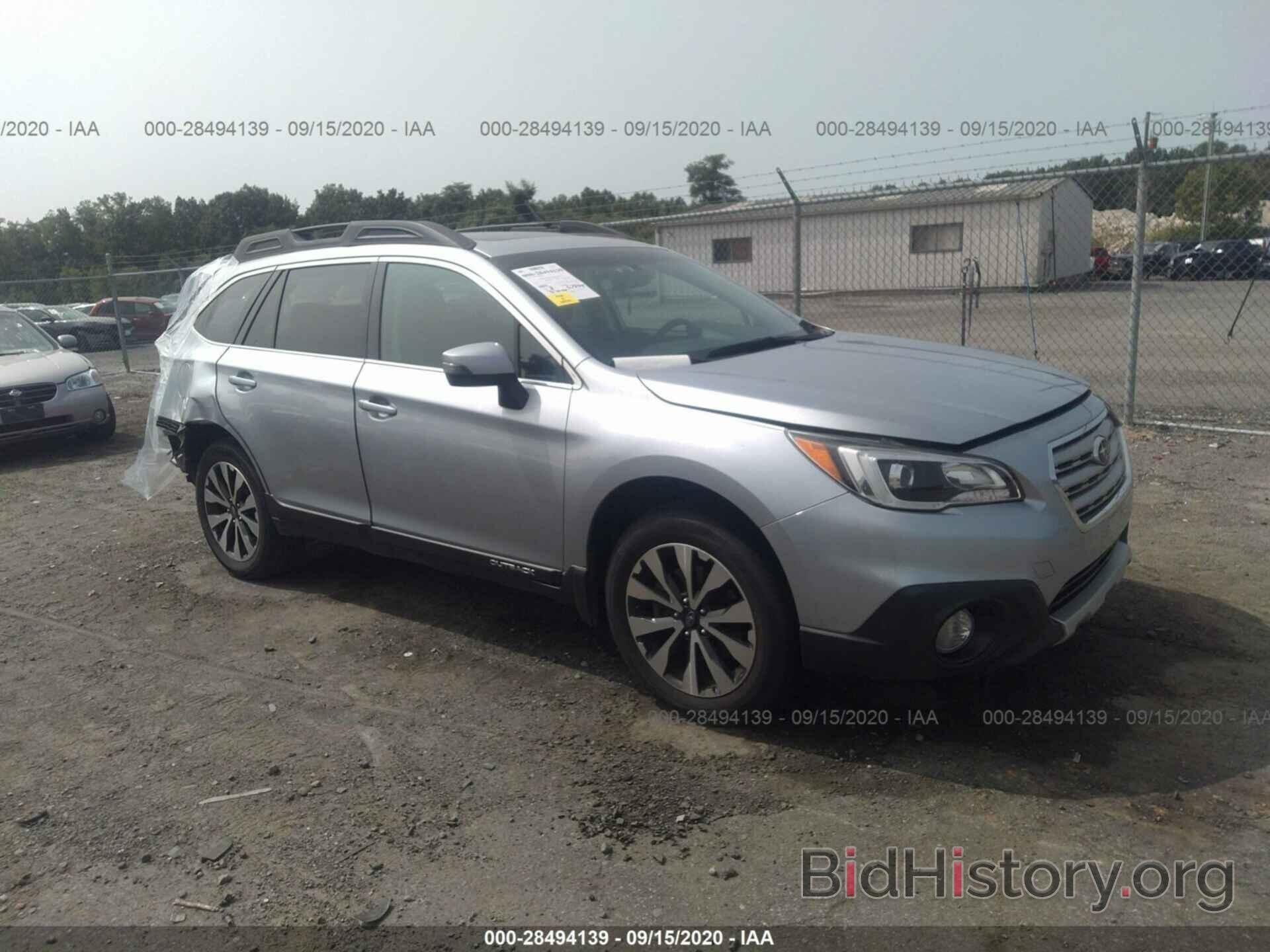 Photo 4S4BSBLC7G3341906 - SUBARU OUTBACK 2016