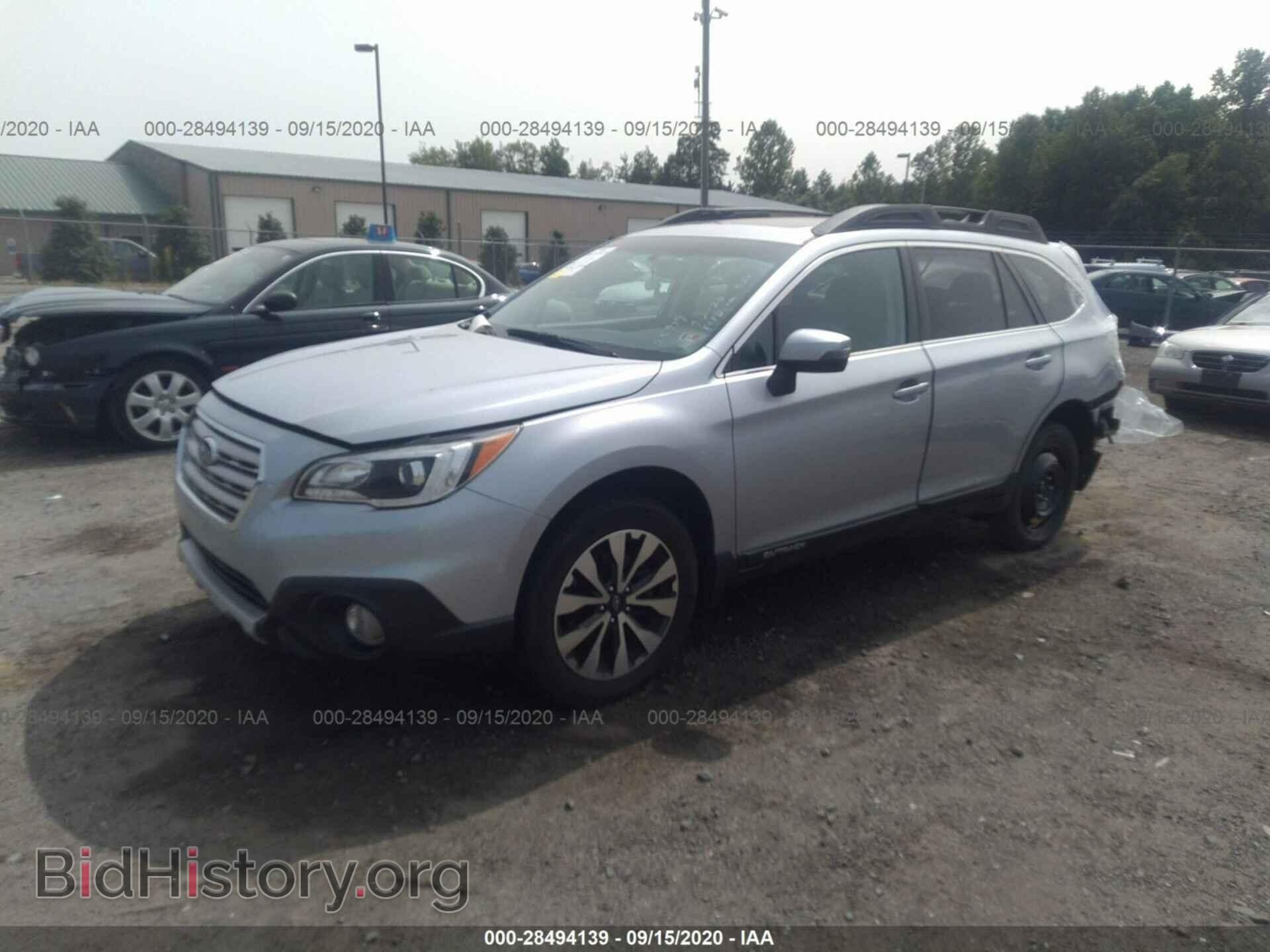 2016 SUBARU OUTBACK - VIN: 4S4BSBLC7G3341906 - Фото 2