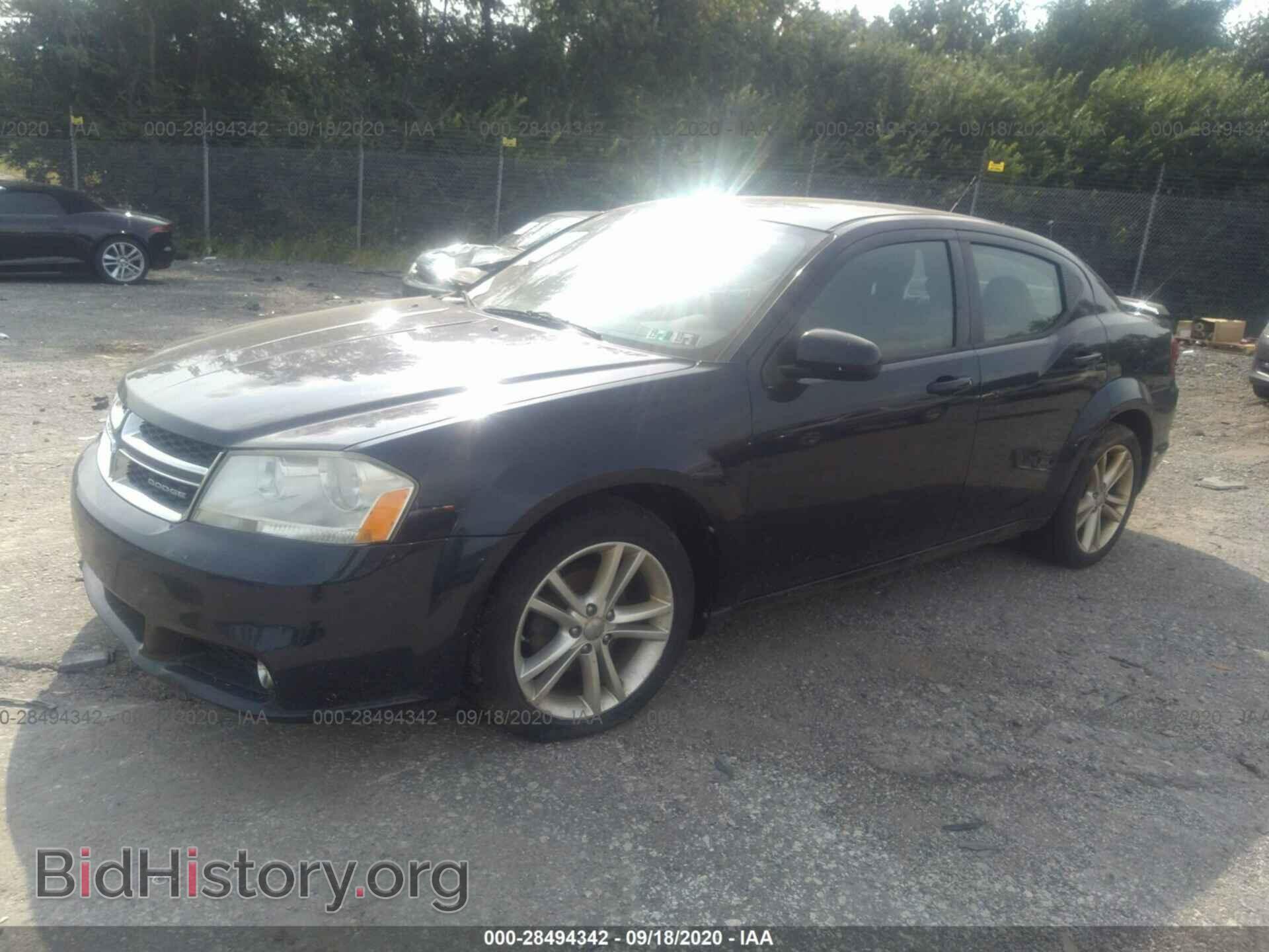 2011 DODGE AVENGER - VIN: 1B3BD1FG9BN515139 - Фото 2