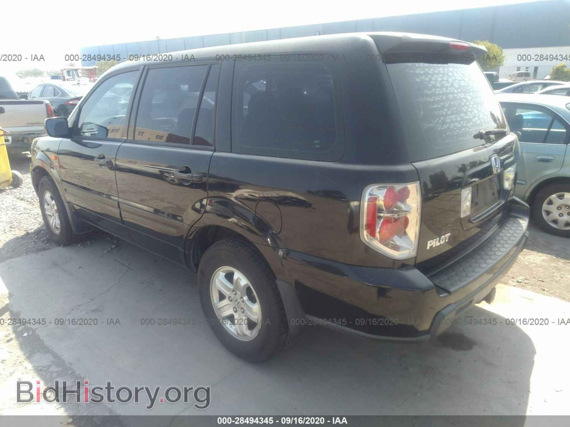 2006 HONDA PILOT - VIN: 5FNYF28156B040630 - Фото 3