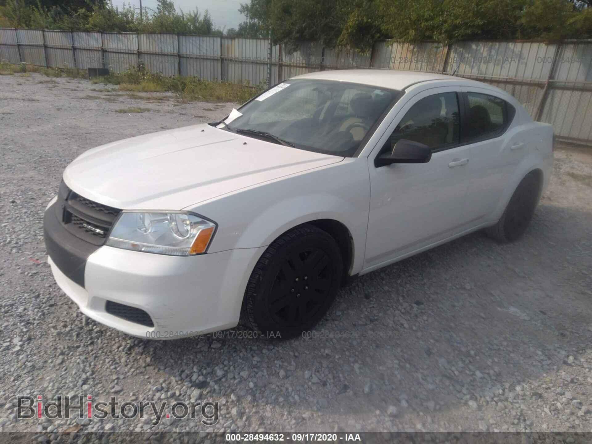 2011 DODGE AVENGER - VIN: 1B3BD4FB7BN502427 - Фото 2
