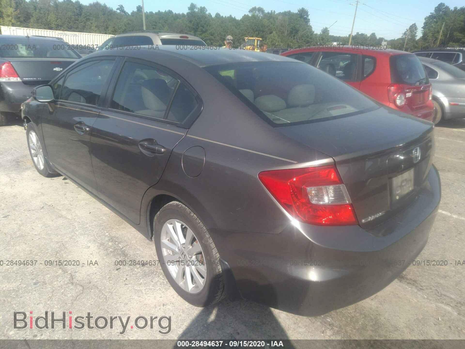 2012 HONDA CIVIC SDN - VIN: 2HGFB2F86CH513476 - Фото 3