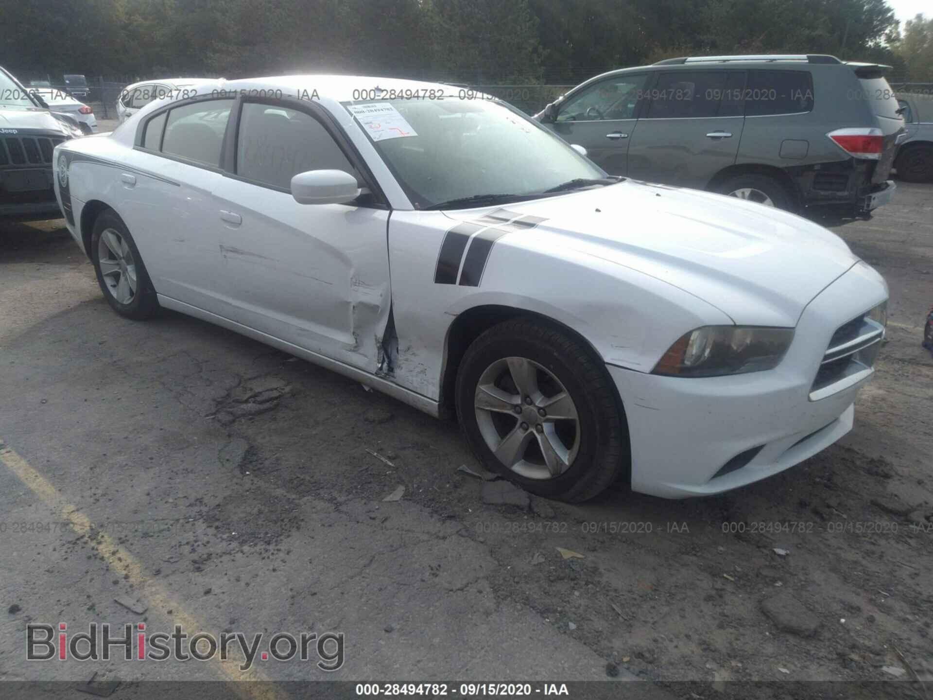 Фотография 2C3CDXBG3CH185153 - DODGE CHARGER 2012