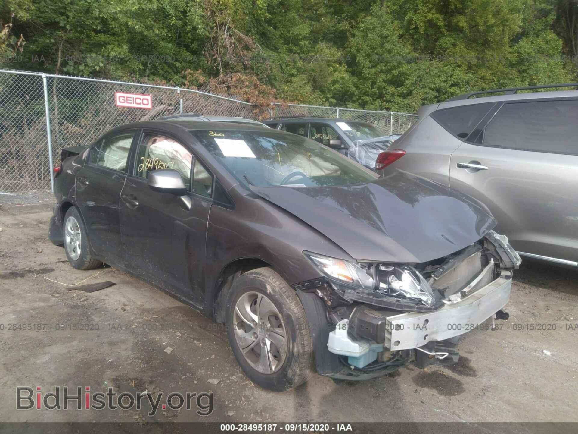 Photo 2HGFB2F57DH577212 - HONDA CIVIC SDN 2013