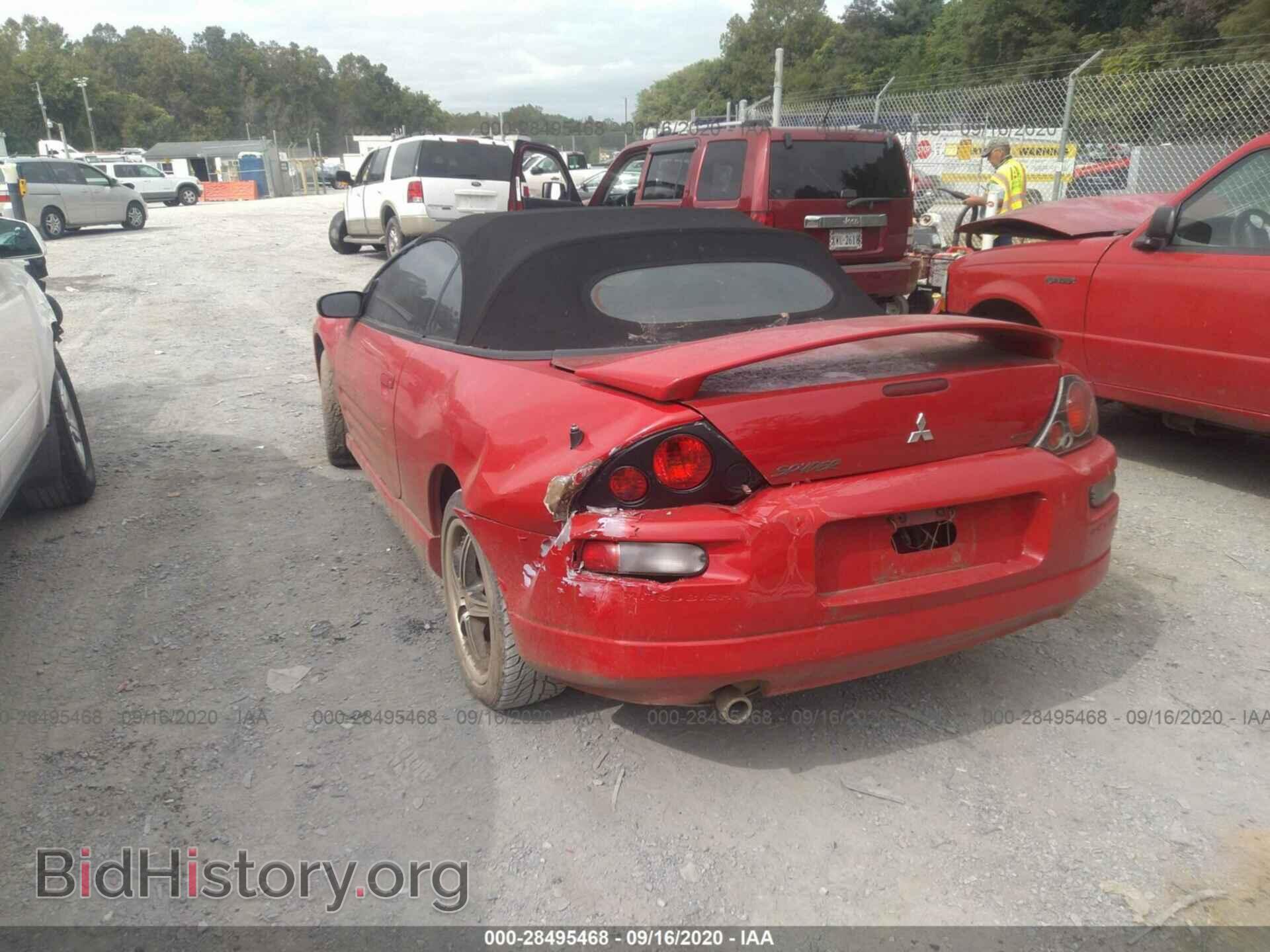2002 MITSUBISHI ECLIPSE - VIN: 4A3AE85H42E107543 - Фото 6