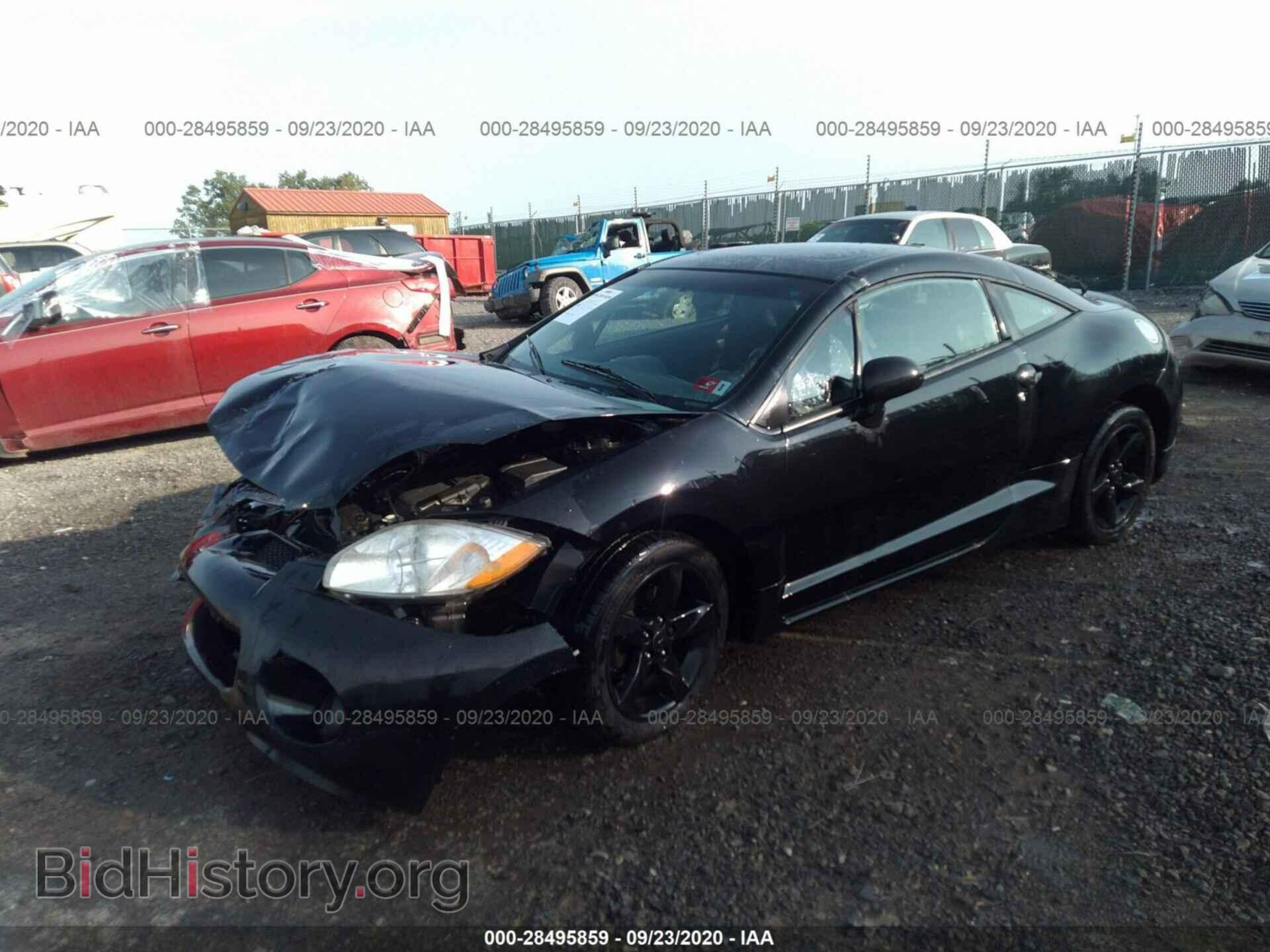 2008 MITSUBISHI ECLIPSE - VIN: 4A3AK24FX8E033754 - Фото 2