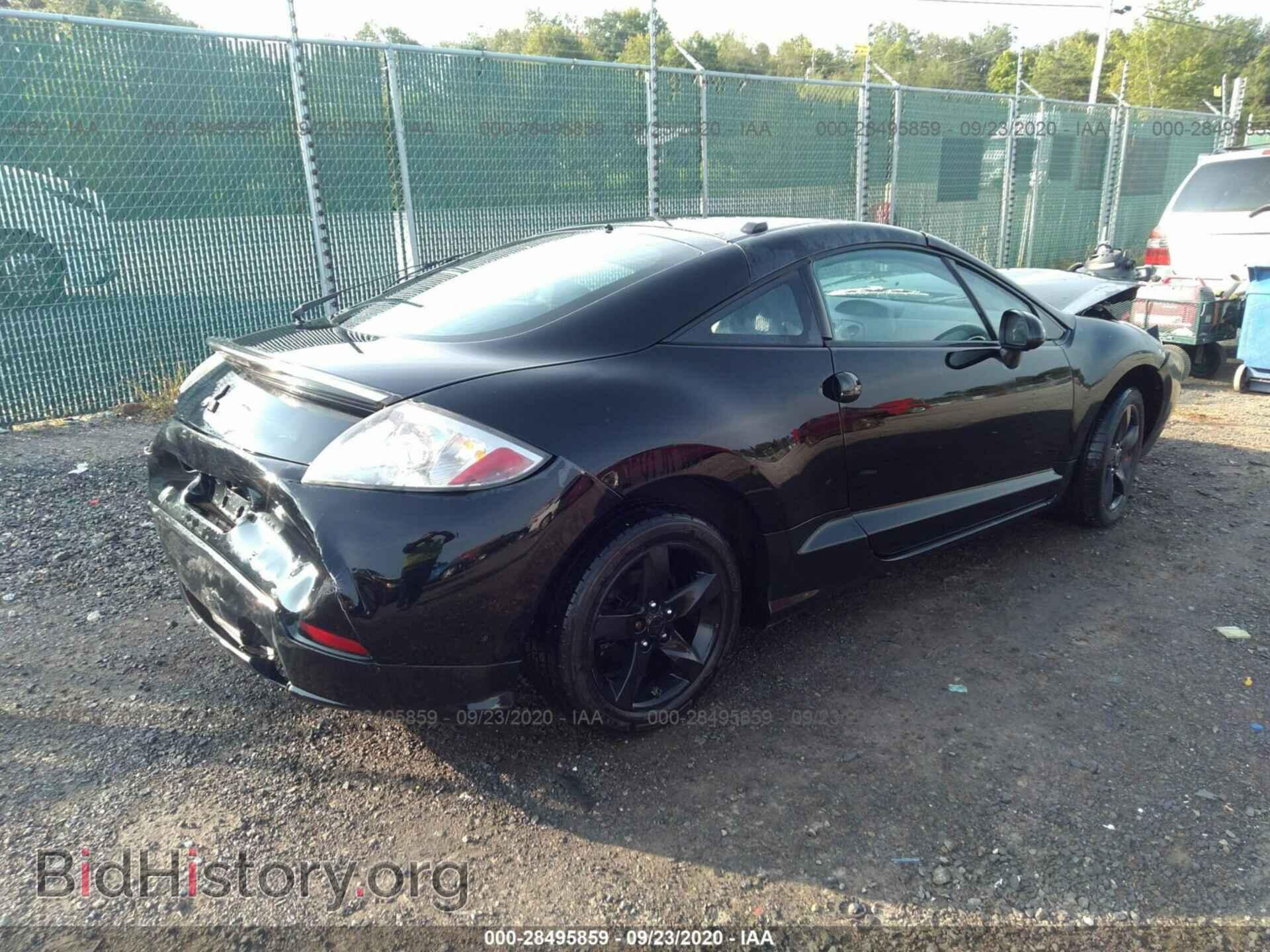 2008 MITSUBISHI ECLIPSE - VIN: 4A3AK24FX8E033754 - Фото 4