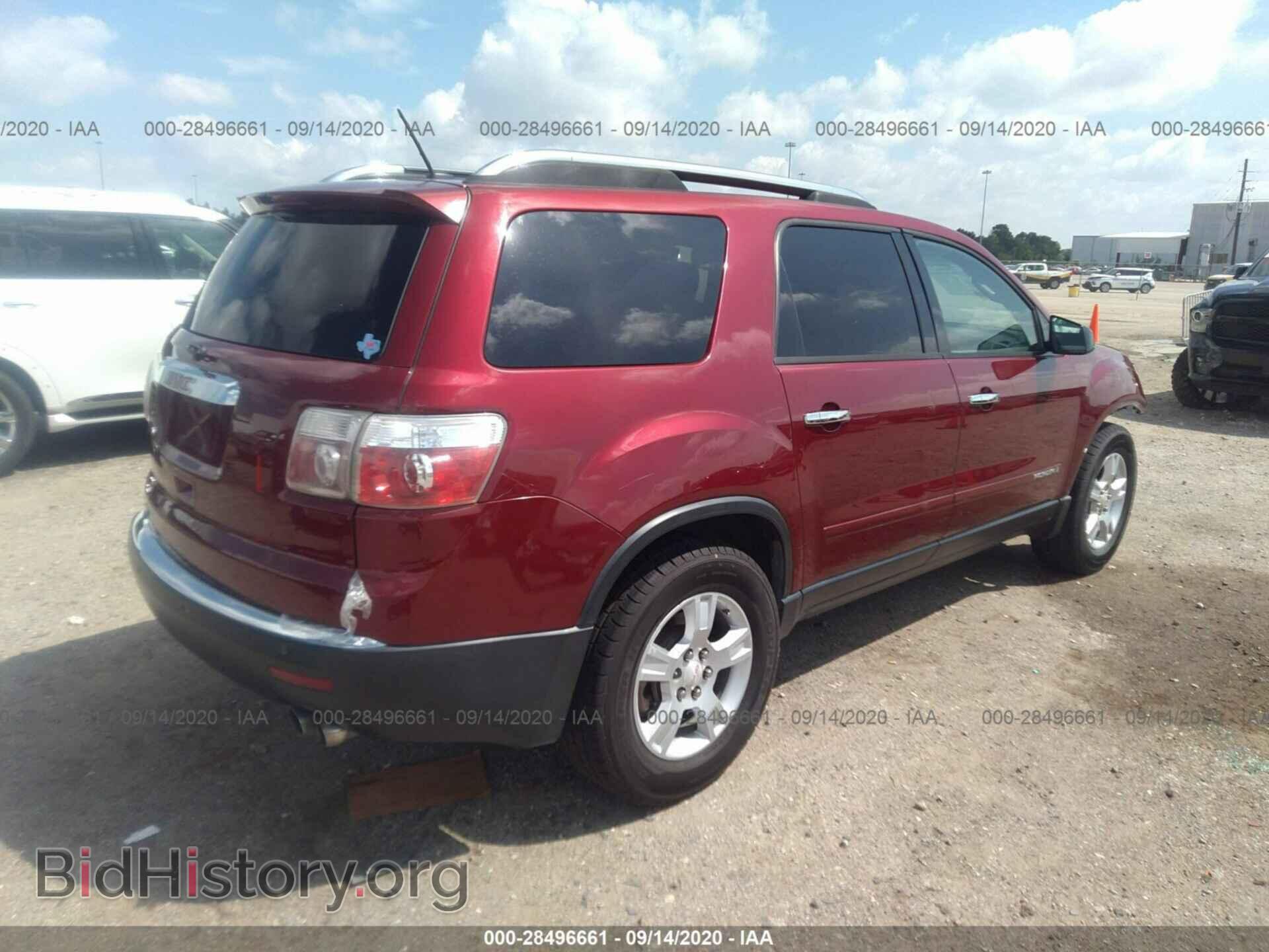 2007 GMC ACADIA - VIN: 1GKER13787J112404 - Фото 4