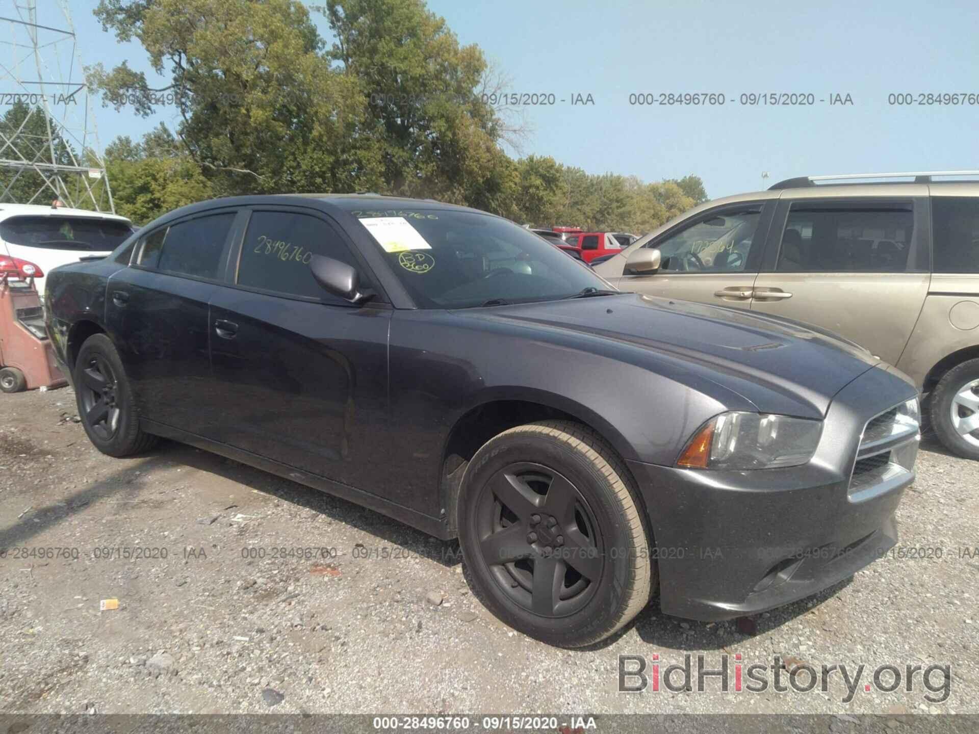 Photo 2C3CDXAGXEH318978 - DODGE CHARGER 2014