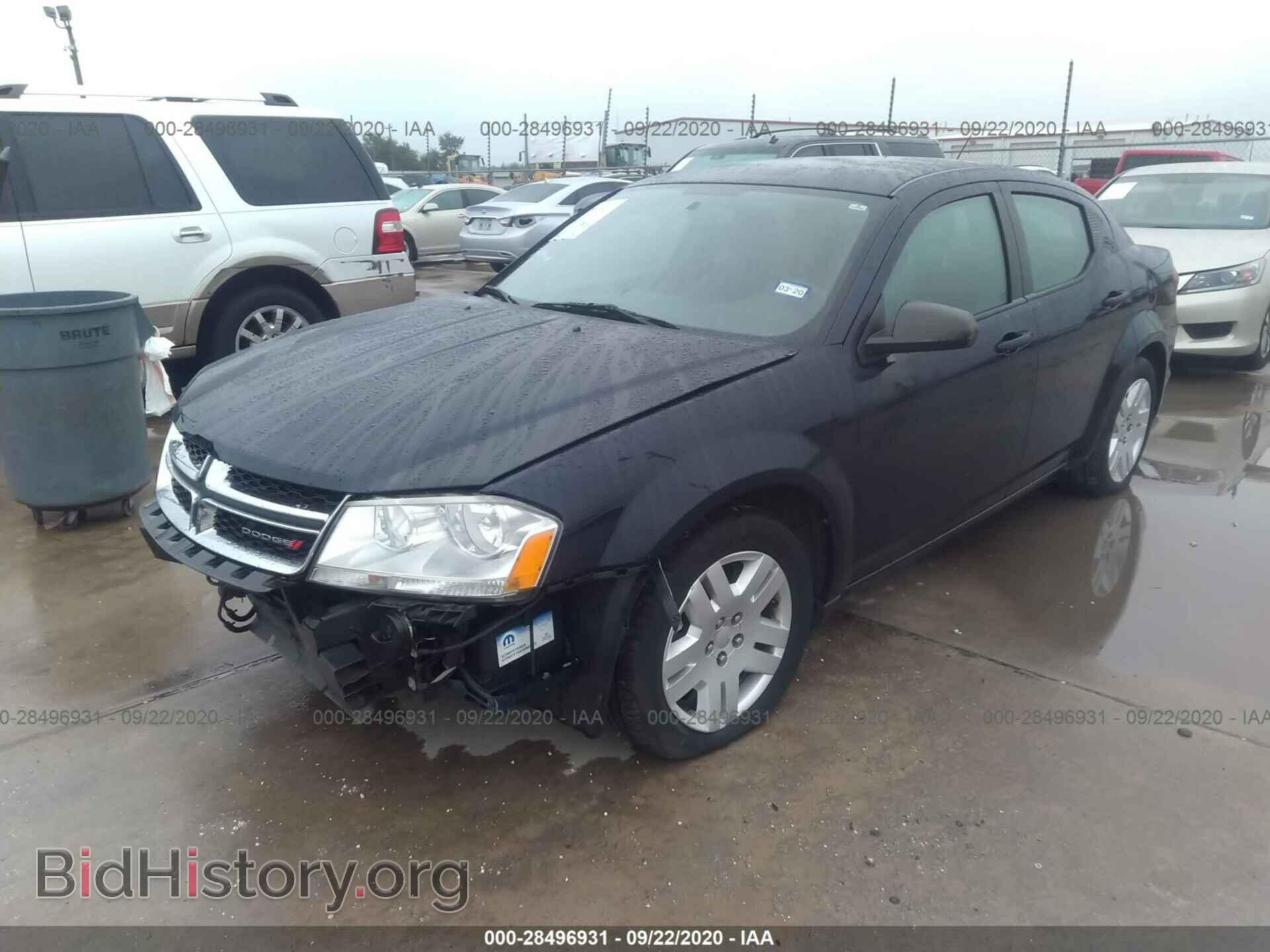 2013 DODGE AVENGER - VIN: 1C3CDZAB6DN652463 - Фото 2