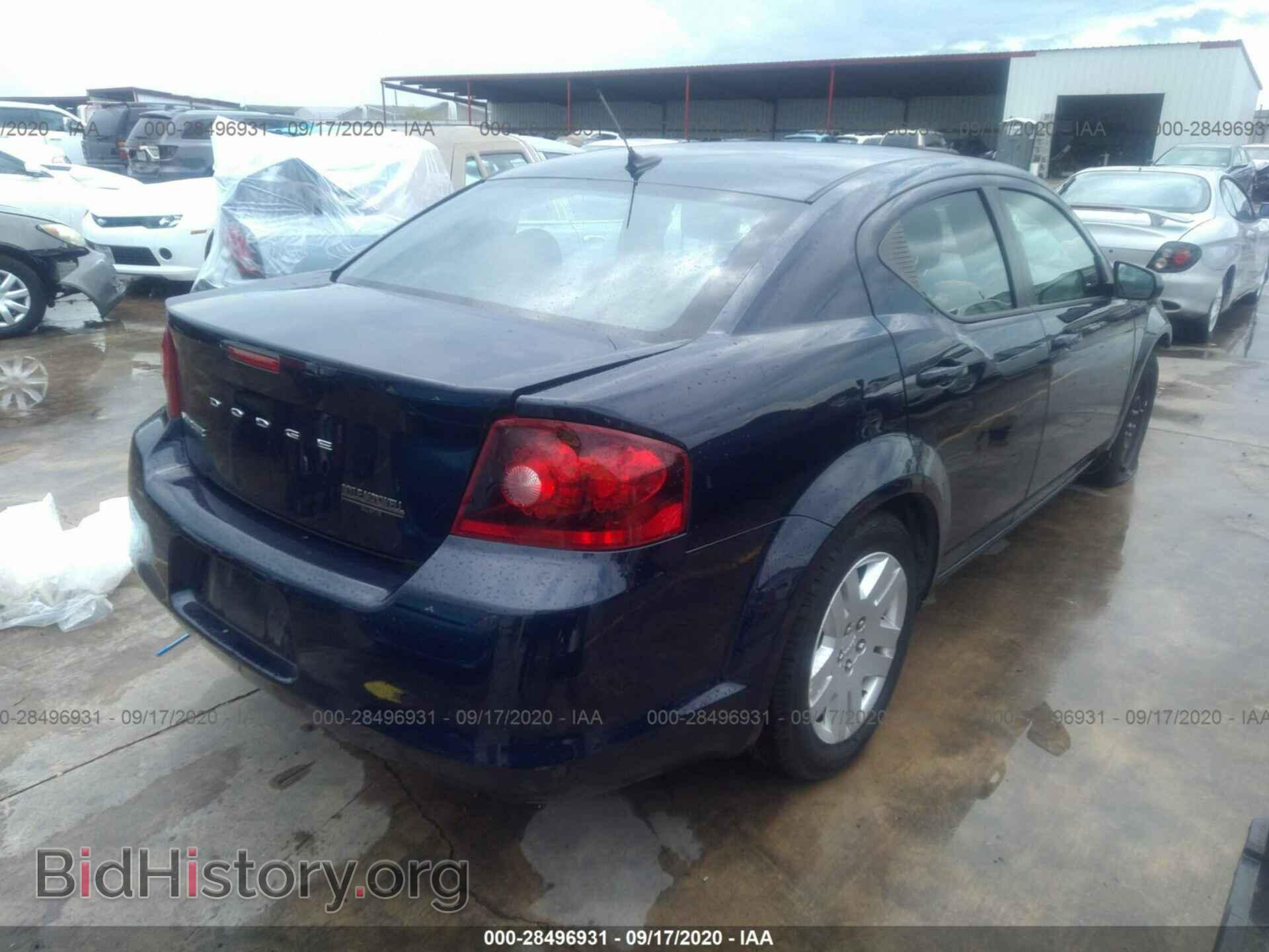 2013 DODGE AVENGER - VIN: 1C3CDZAB6DN652463 - Фото 4