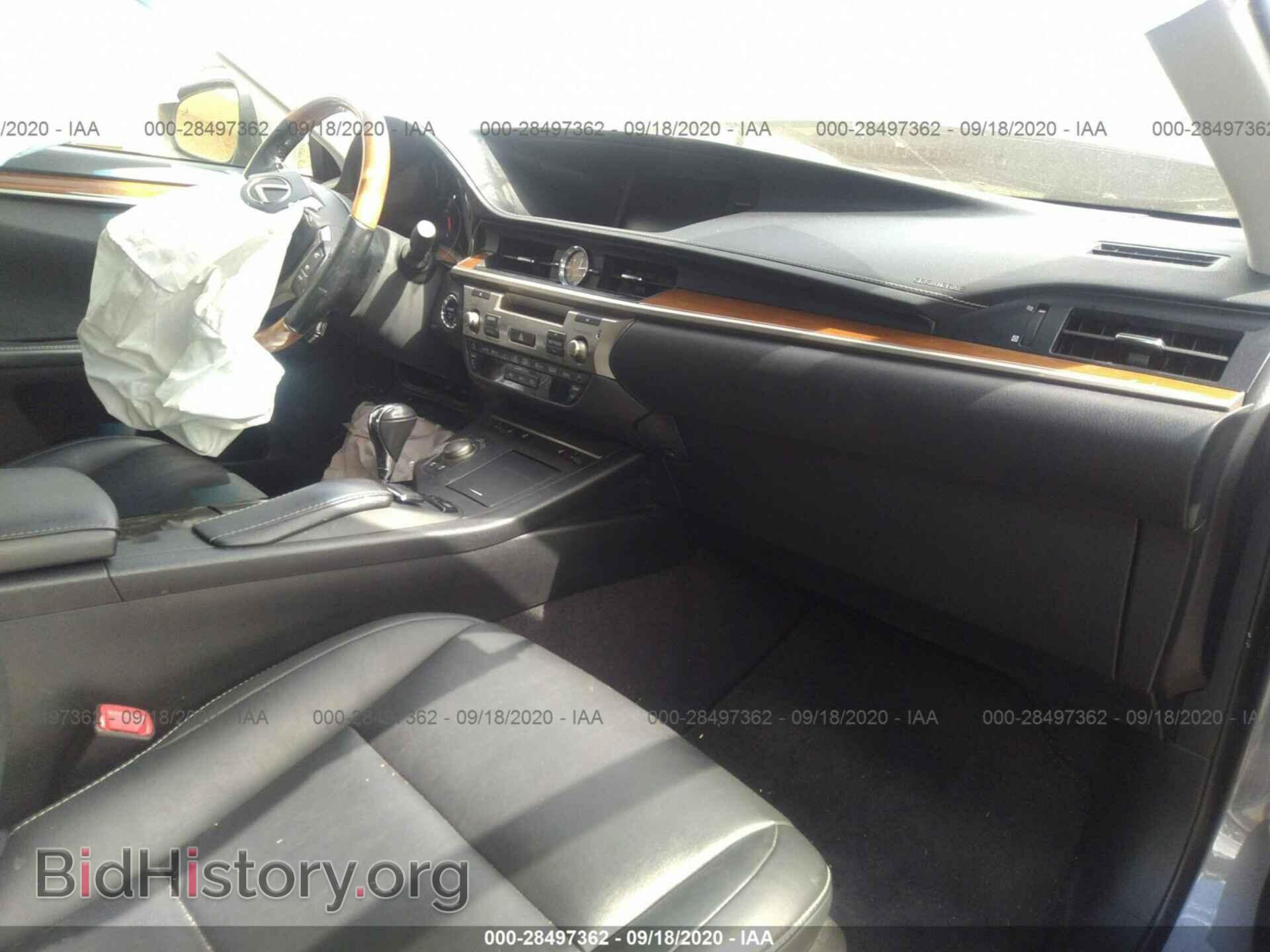 2013 LEXUS ES 300H - VIN: JTHBW1GG8D2000241 - Фото 5