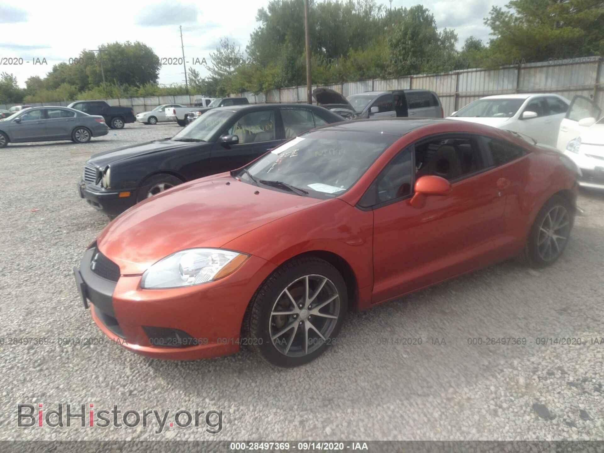 2011 MITSUBISHI ECLIPSE - VIN: 4A31K5DF3BE008171 - Фото 2